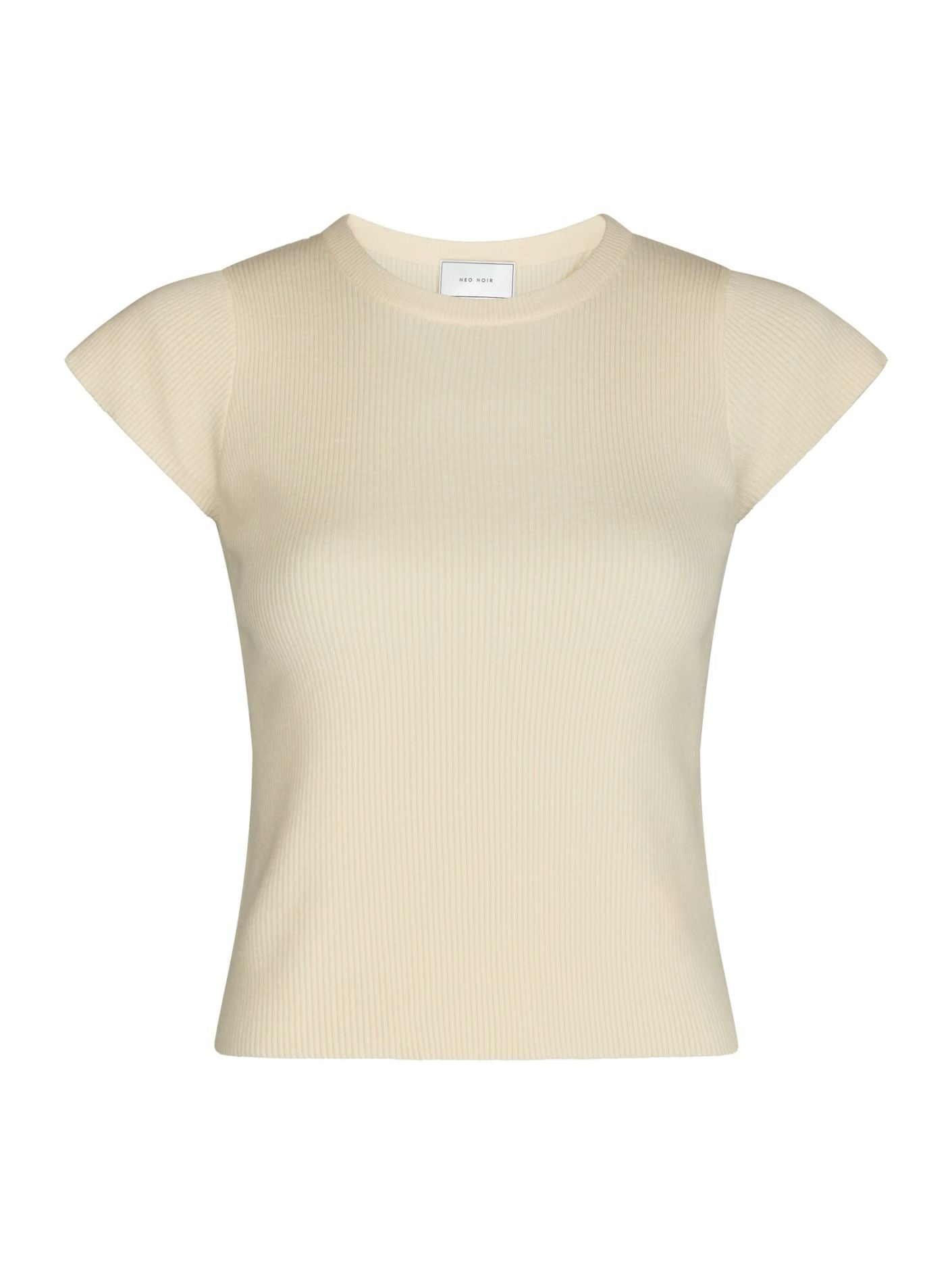 Tirra Knit Tee Butter Yellow - Cream