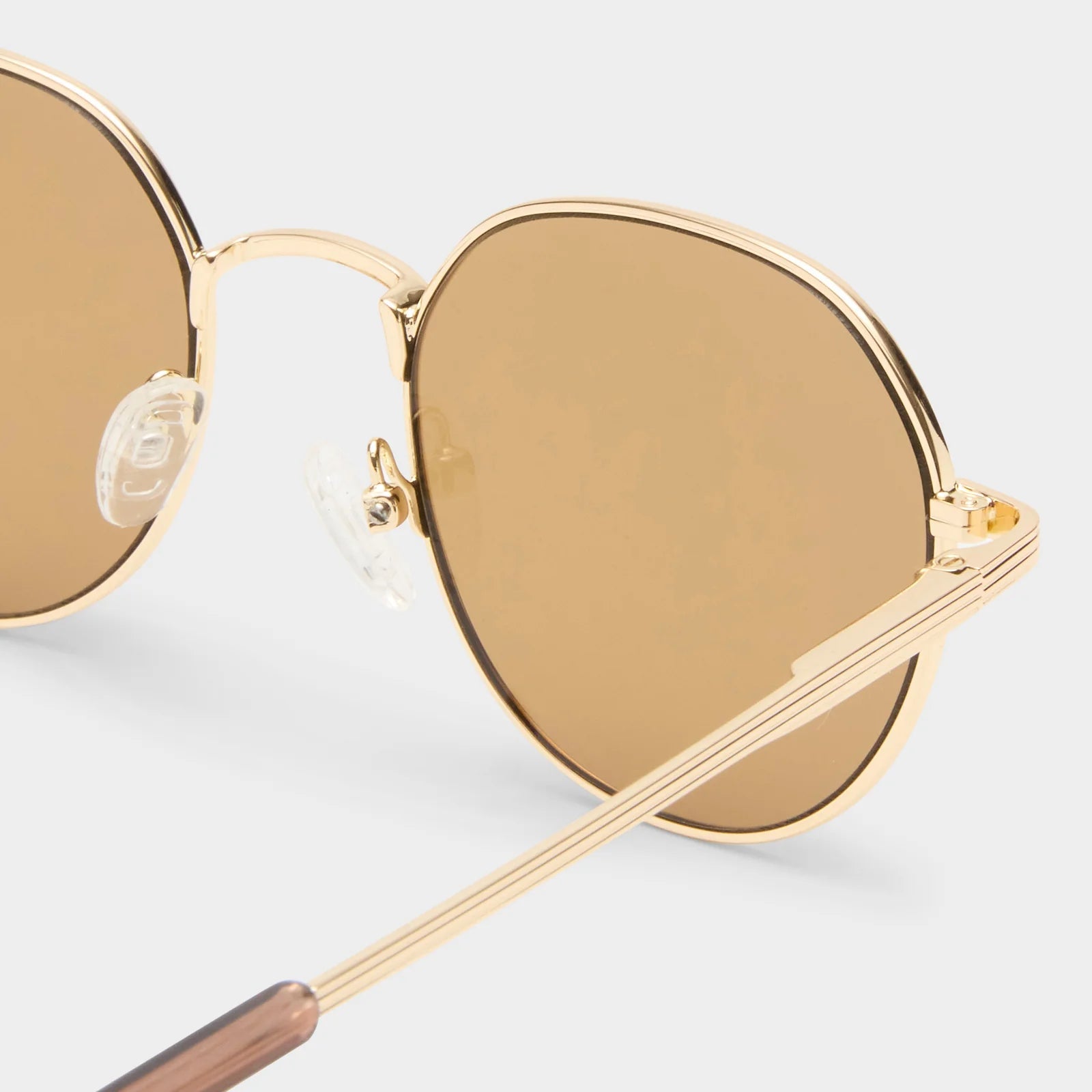 Odyssey Gold w/ Light Brown 2212 Sunglasses - Gold