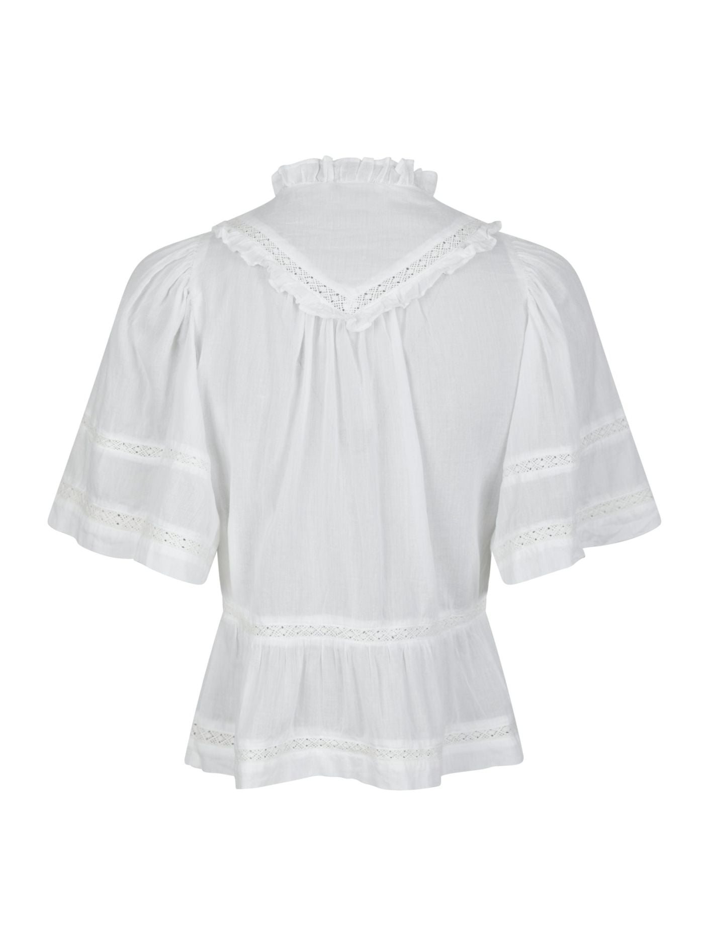 Evienne S Voile Top White - White