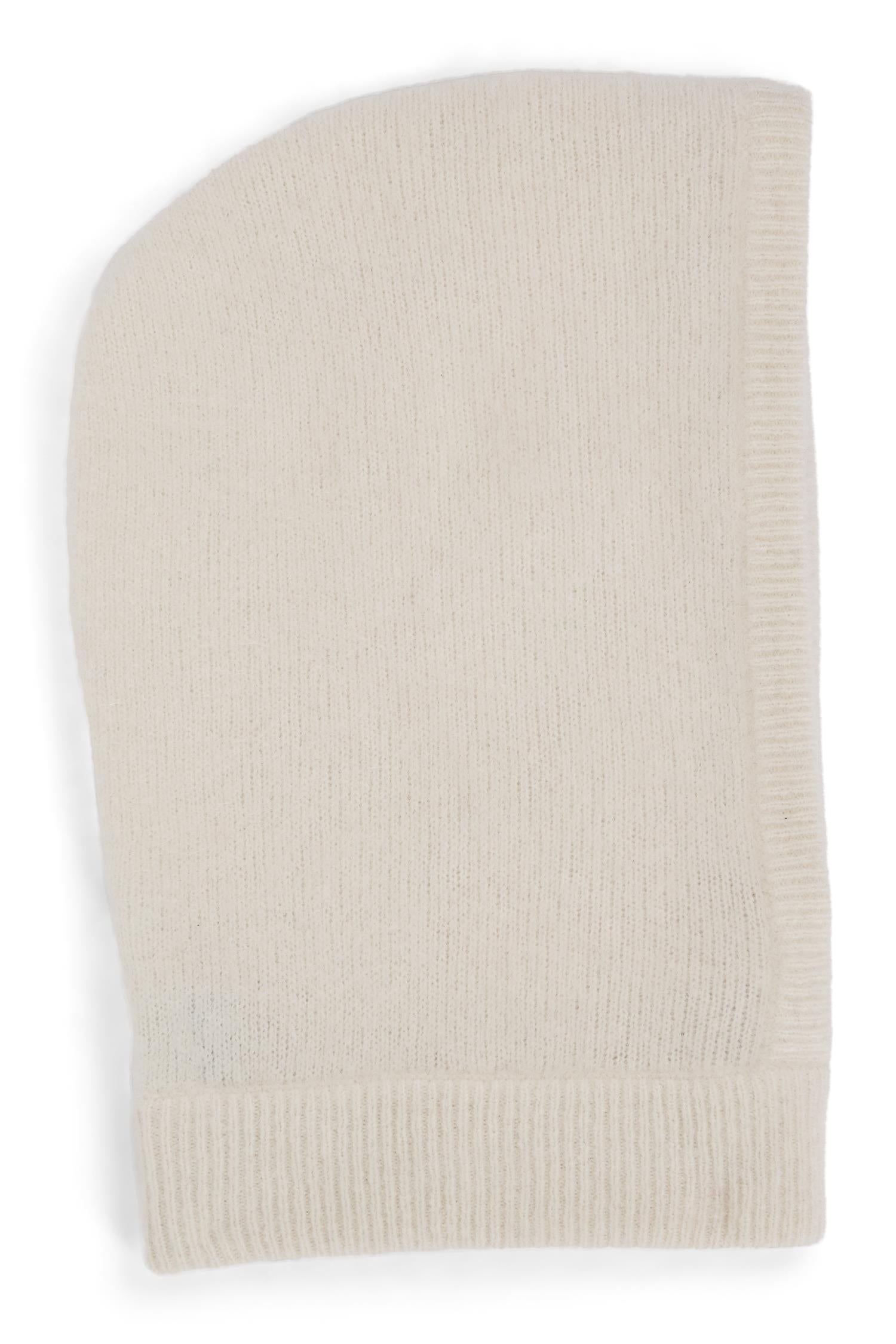 Kajsa Chunky Balaclava Bright White - White