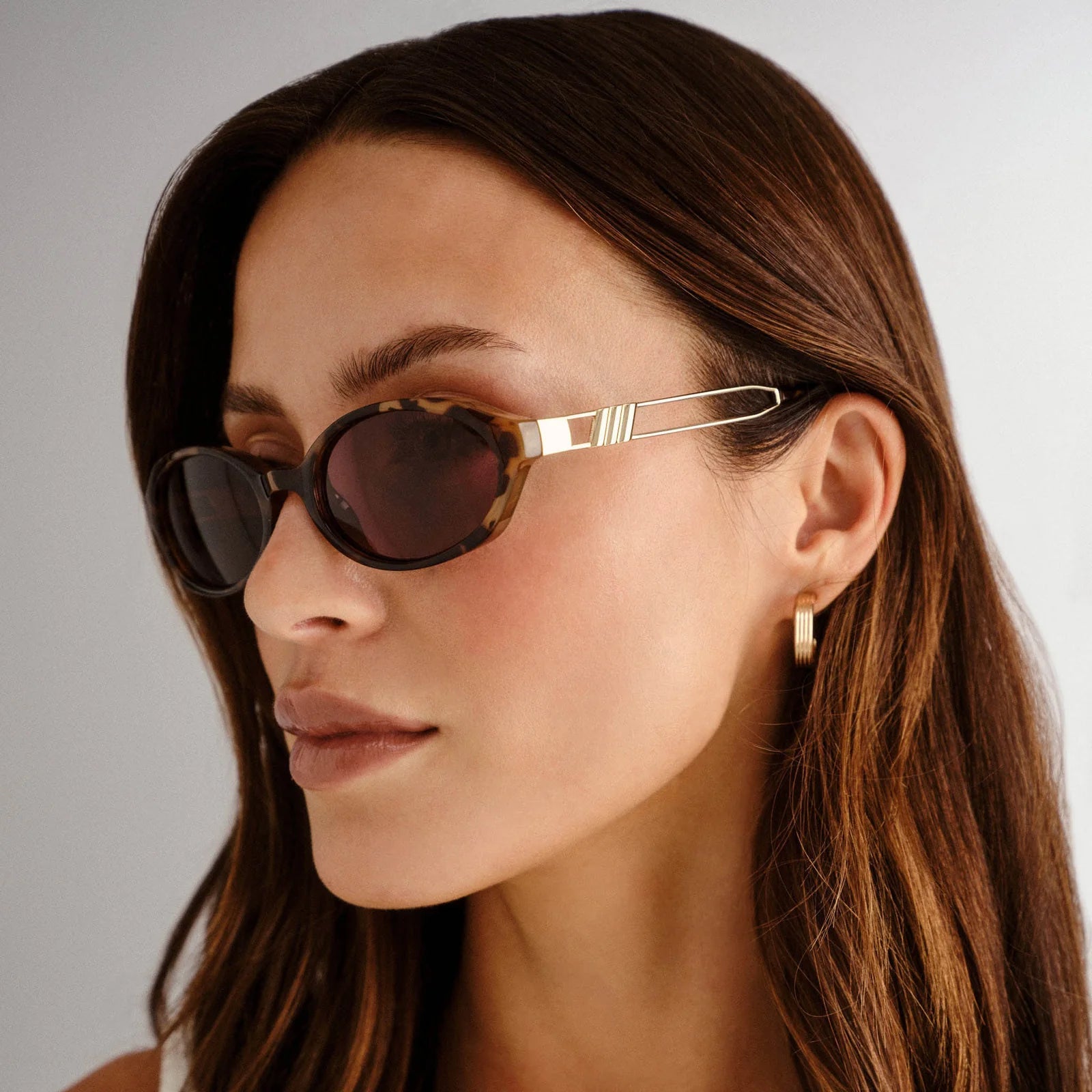 Lunita Tort Sunglasses - Gold