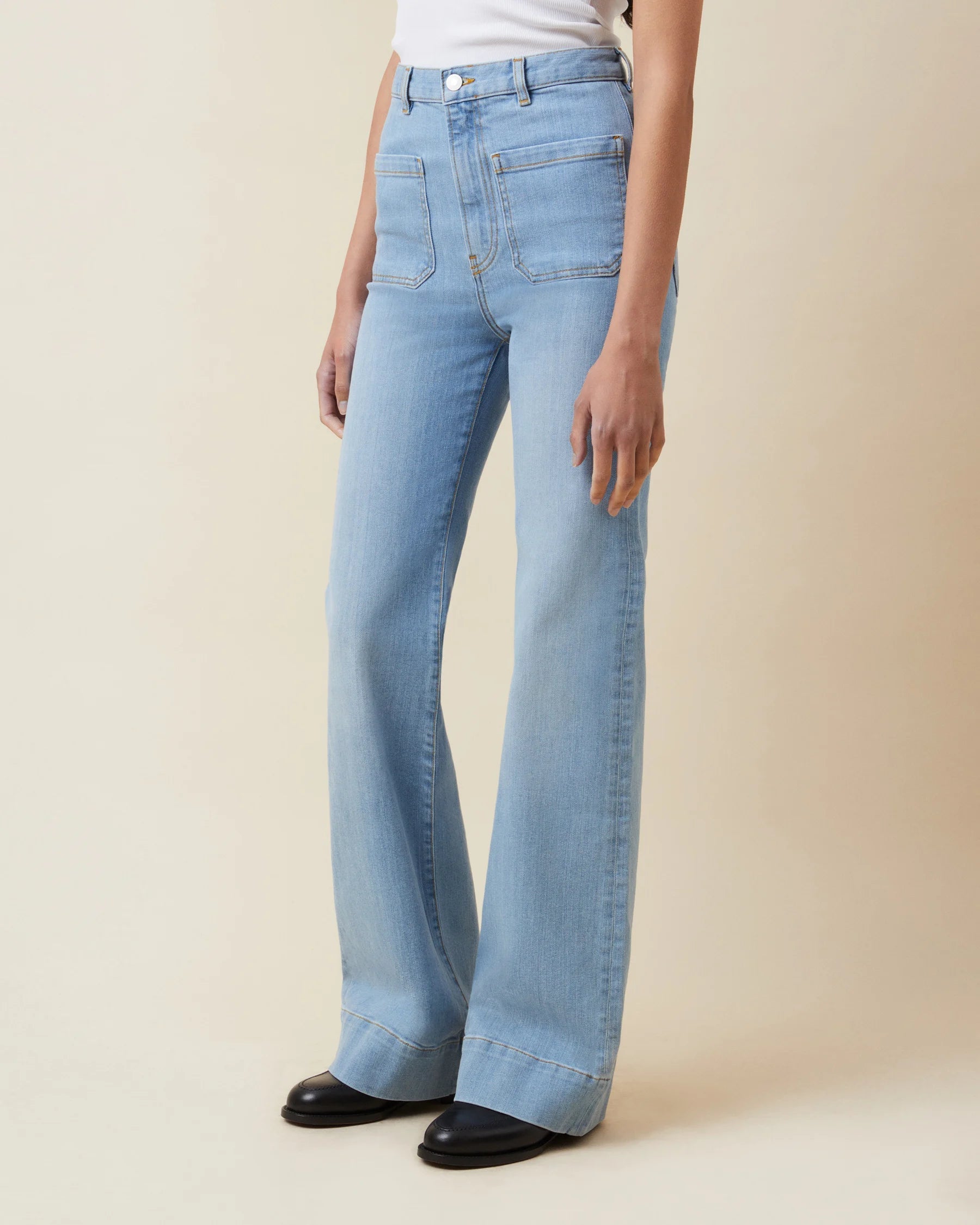 St Monica Jeans Azurina Blue - Denim