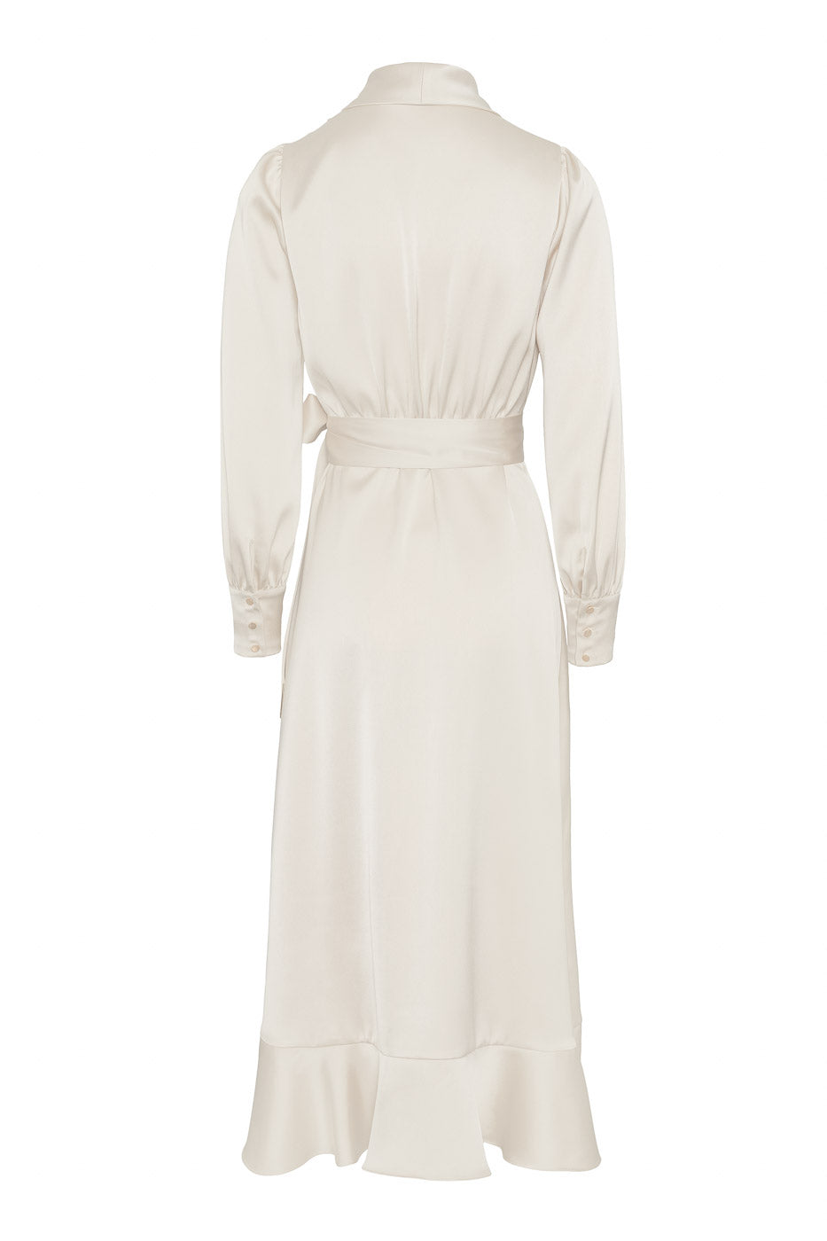 Iza Midi Dress Champagne - Cream