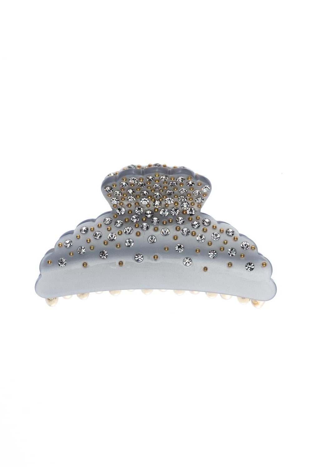 Crystal Hair Claw Large Cool Blue - Sky Blue