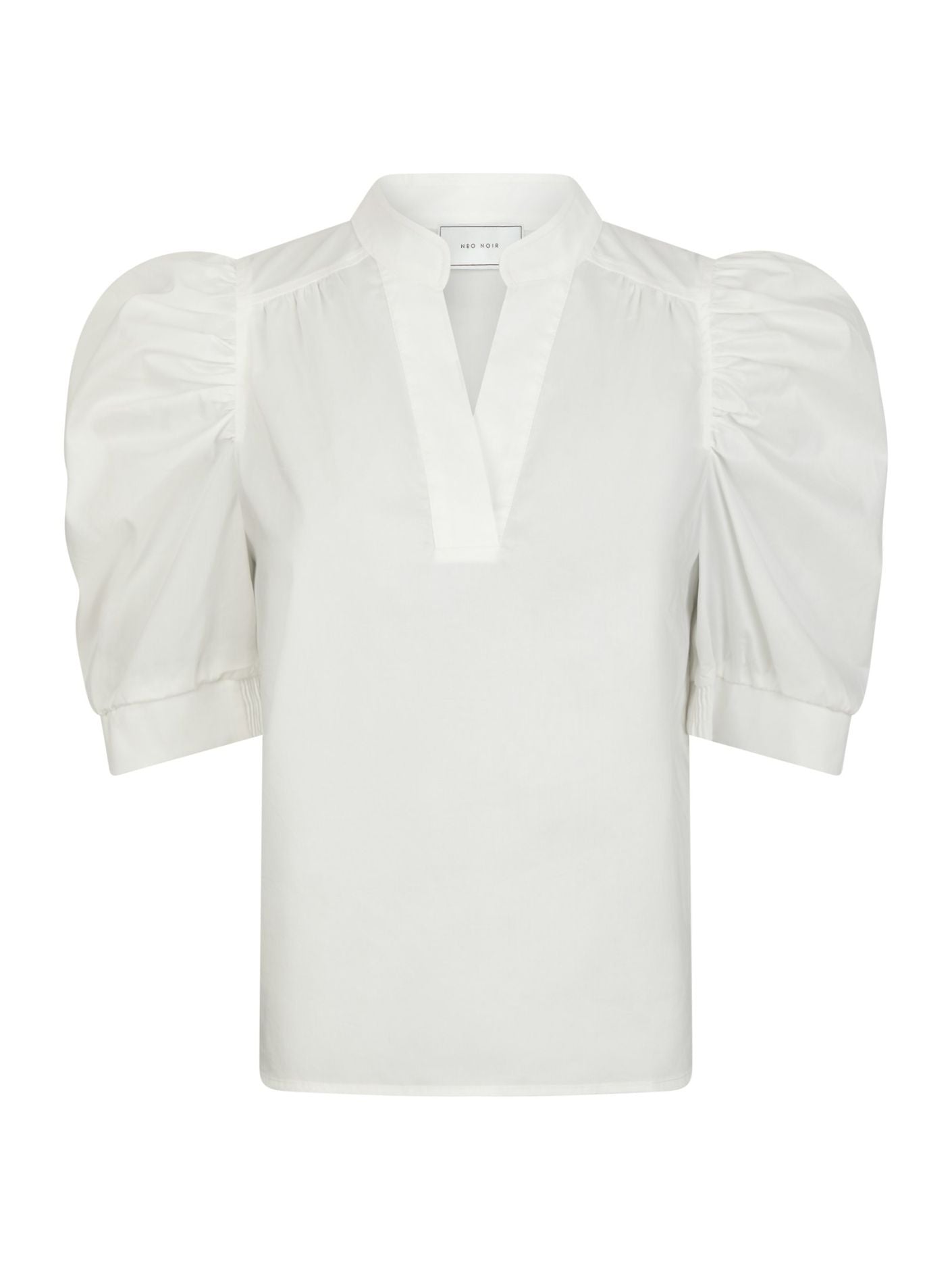 Roella Poplin Blouse White - White
