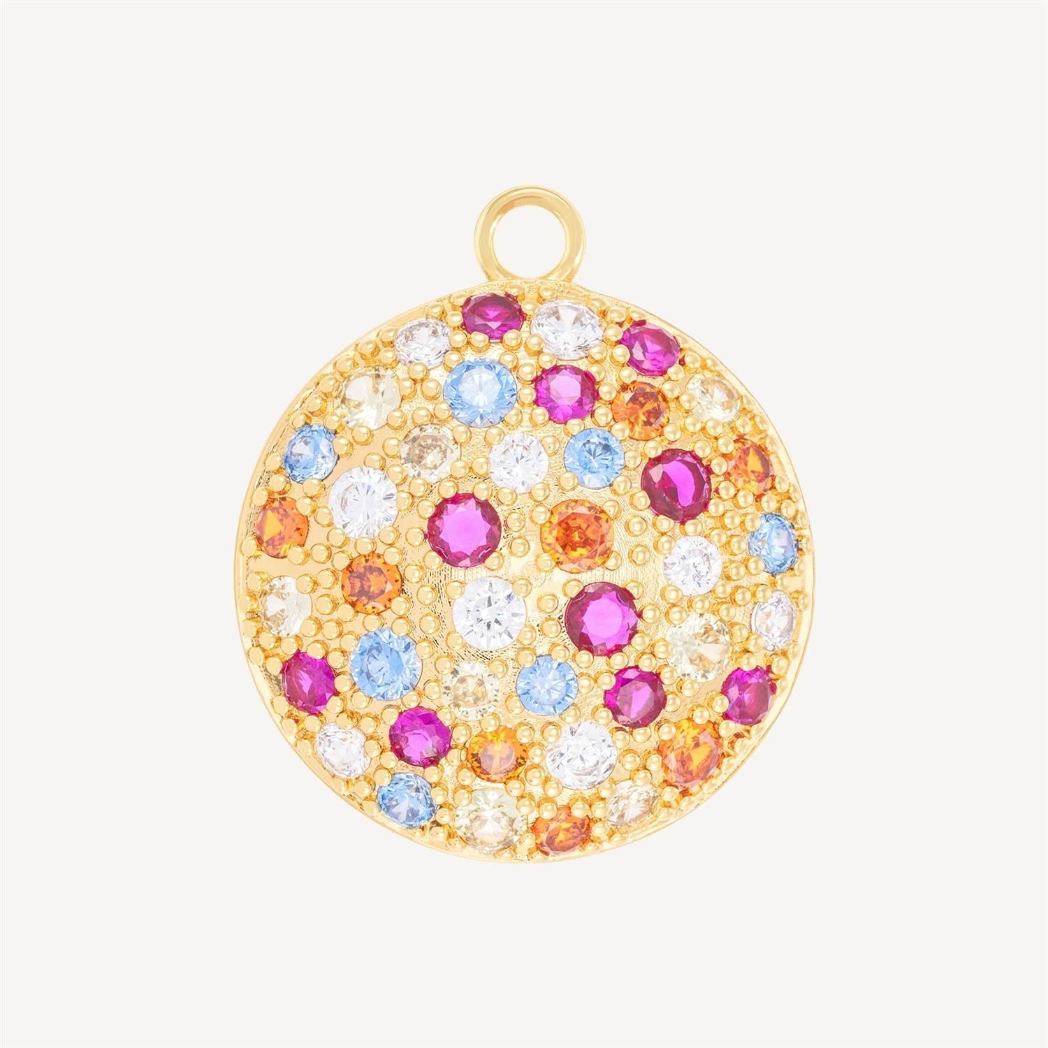 Scarlet Charm Multi - Gold