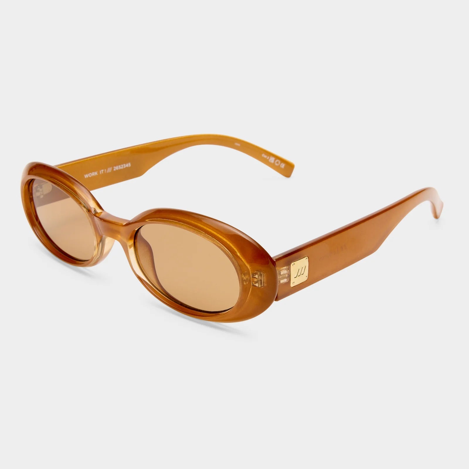 Work It Gold Pearl Sunglasses - Gold