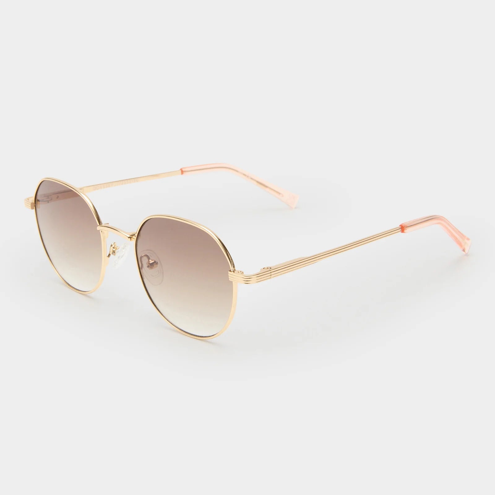 Odyssey Bright Gold w/ Brown 2130 Sunglasses - Gold