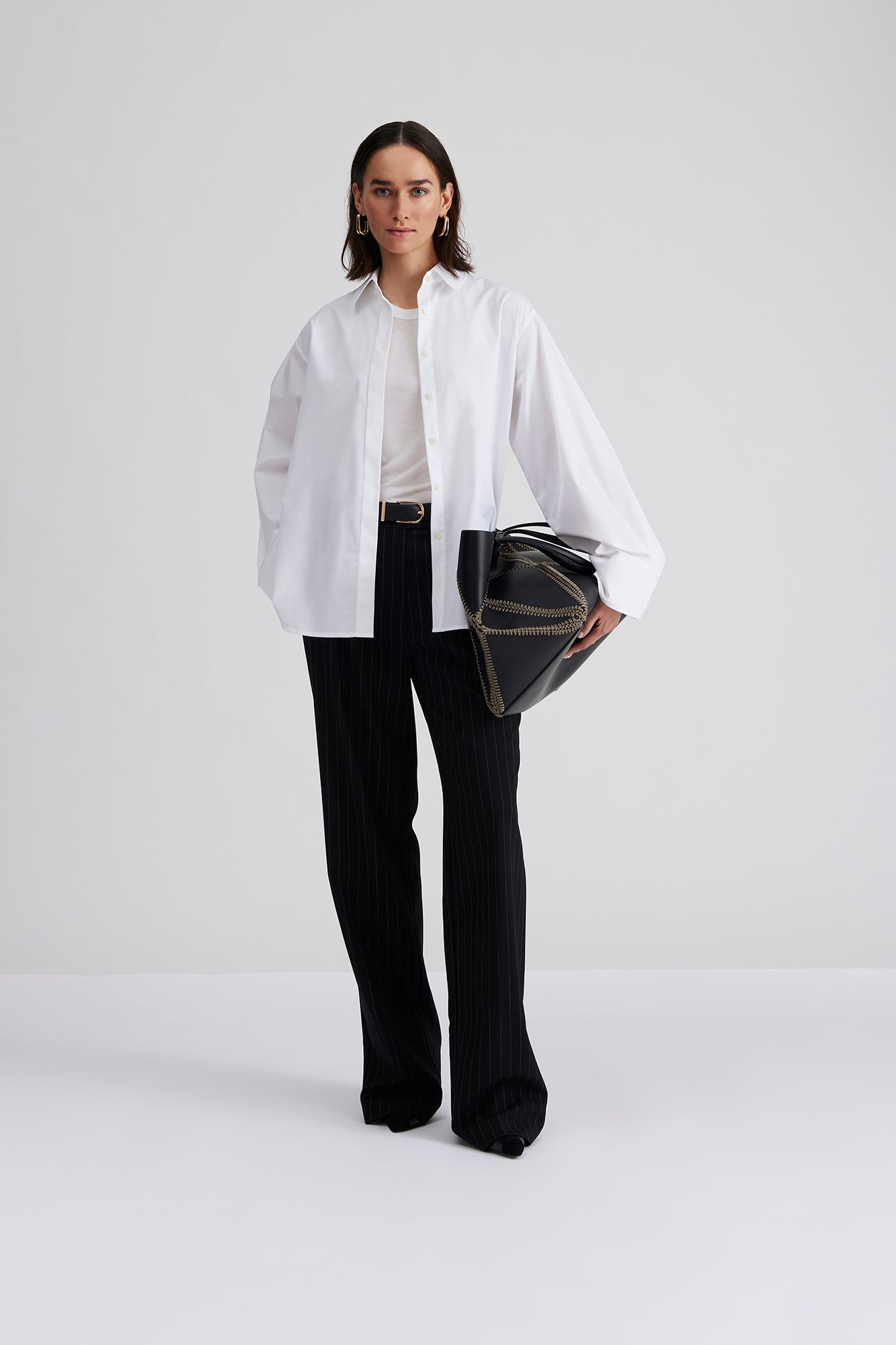Classic Poplin Shirt White - White
