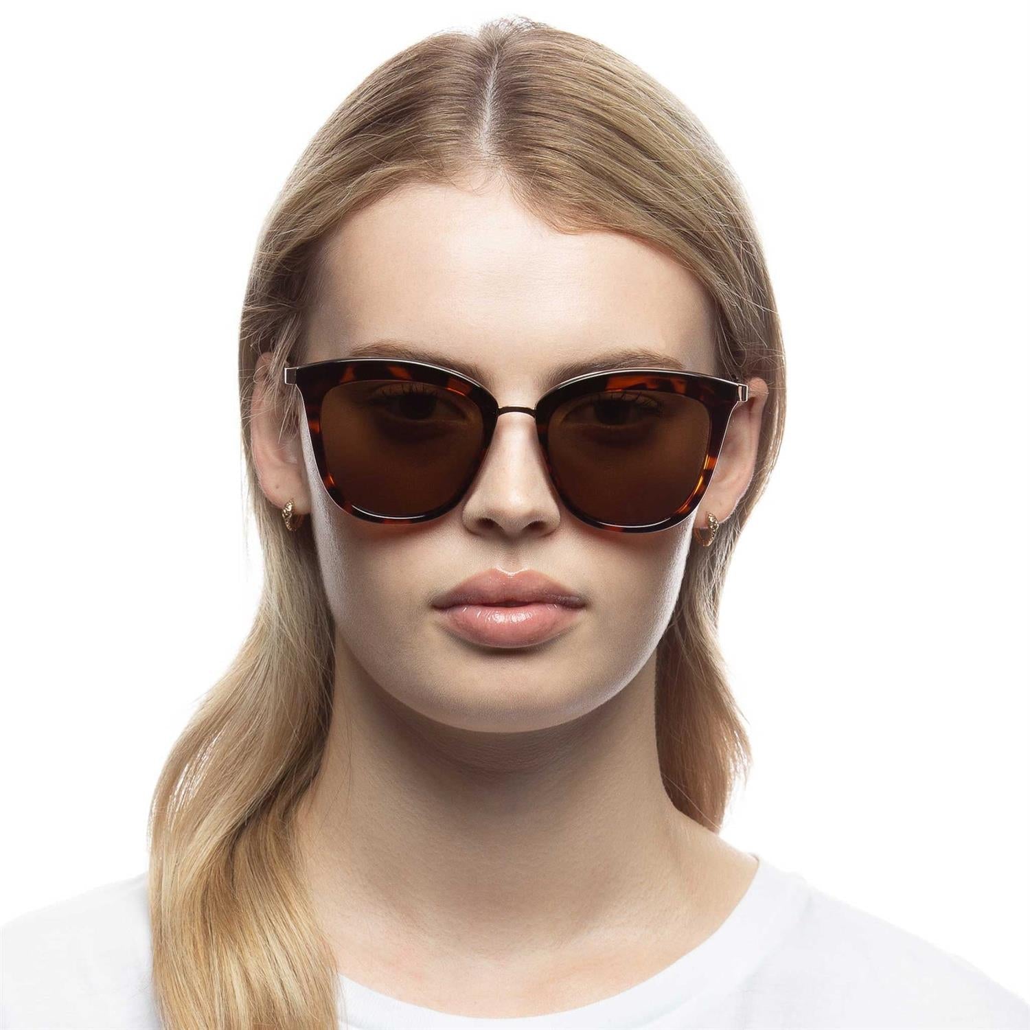 Caliente Tort With Brown Mono Lens Sunglasses - Chocolate