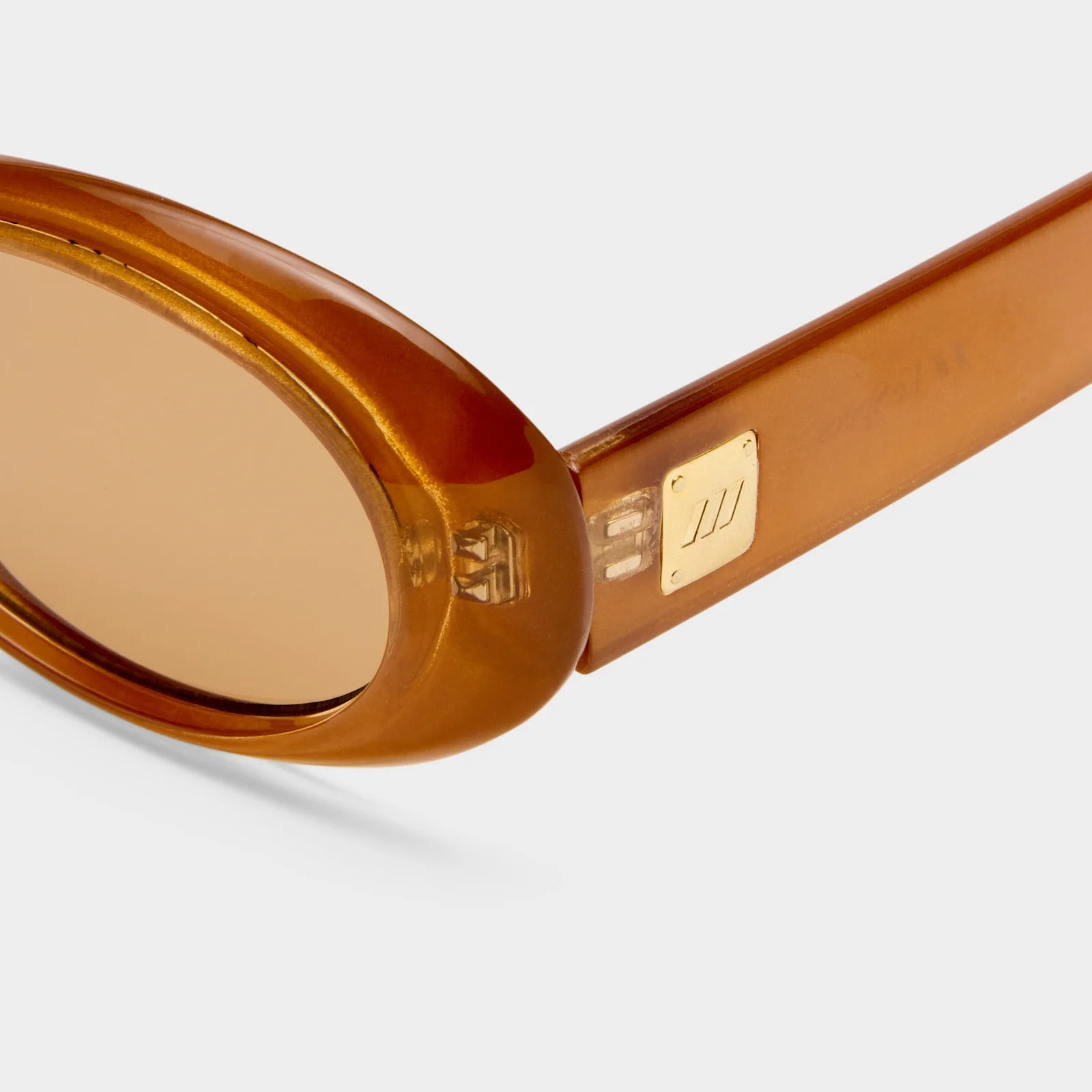 Work It Gold Pearl Sunglasses - Gold