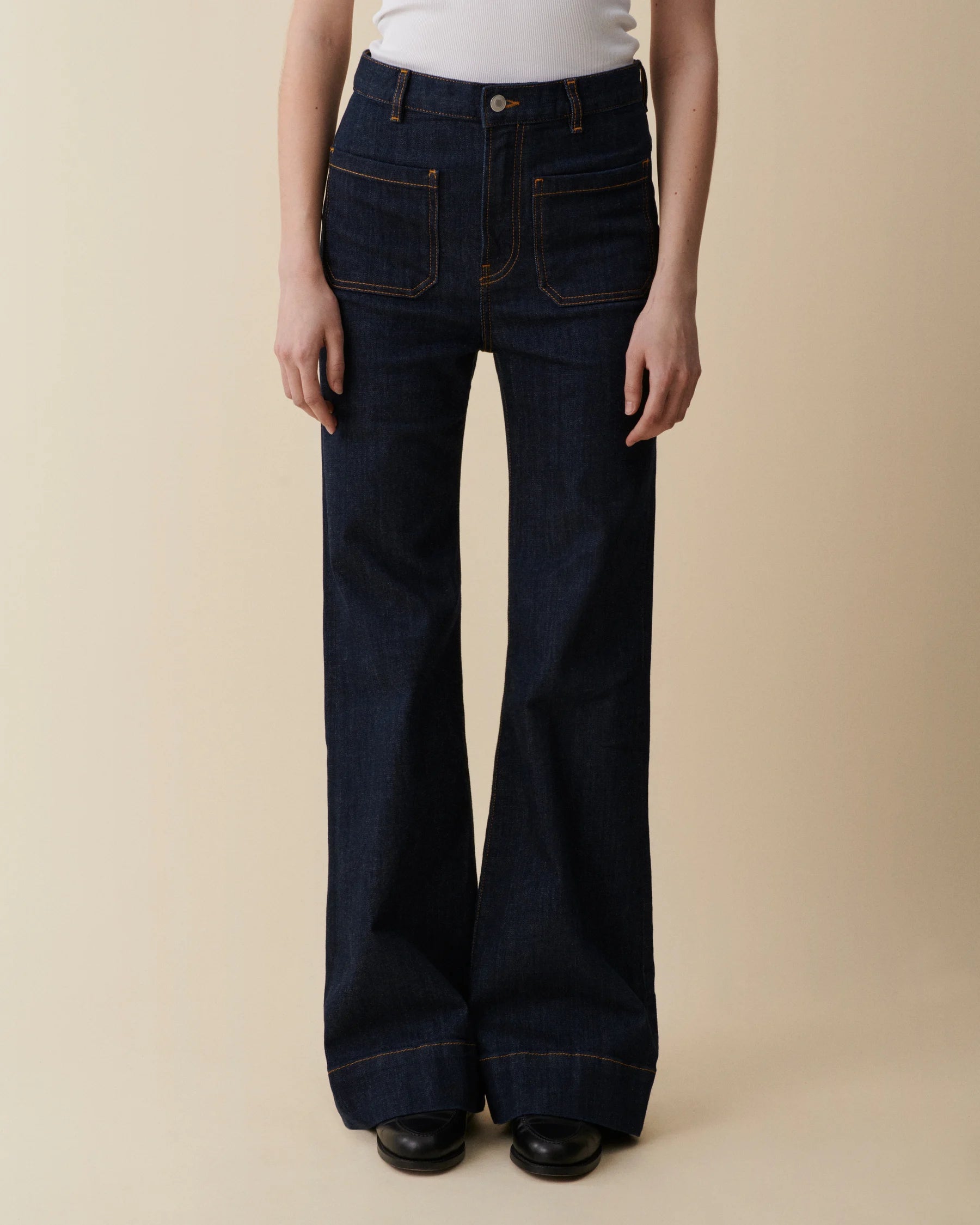 St Monica Jeans Blue Rinse - Denim