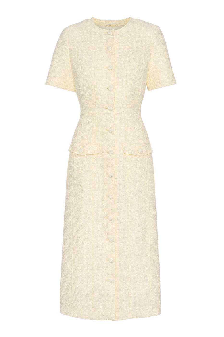 Stassie Midi Dress Buttercup - Cream