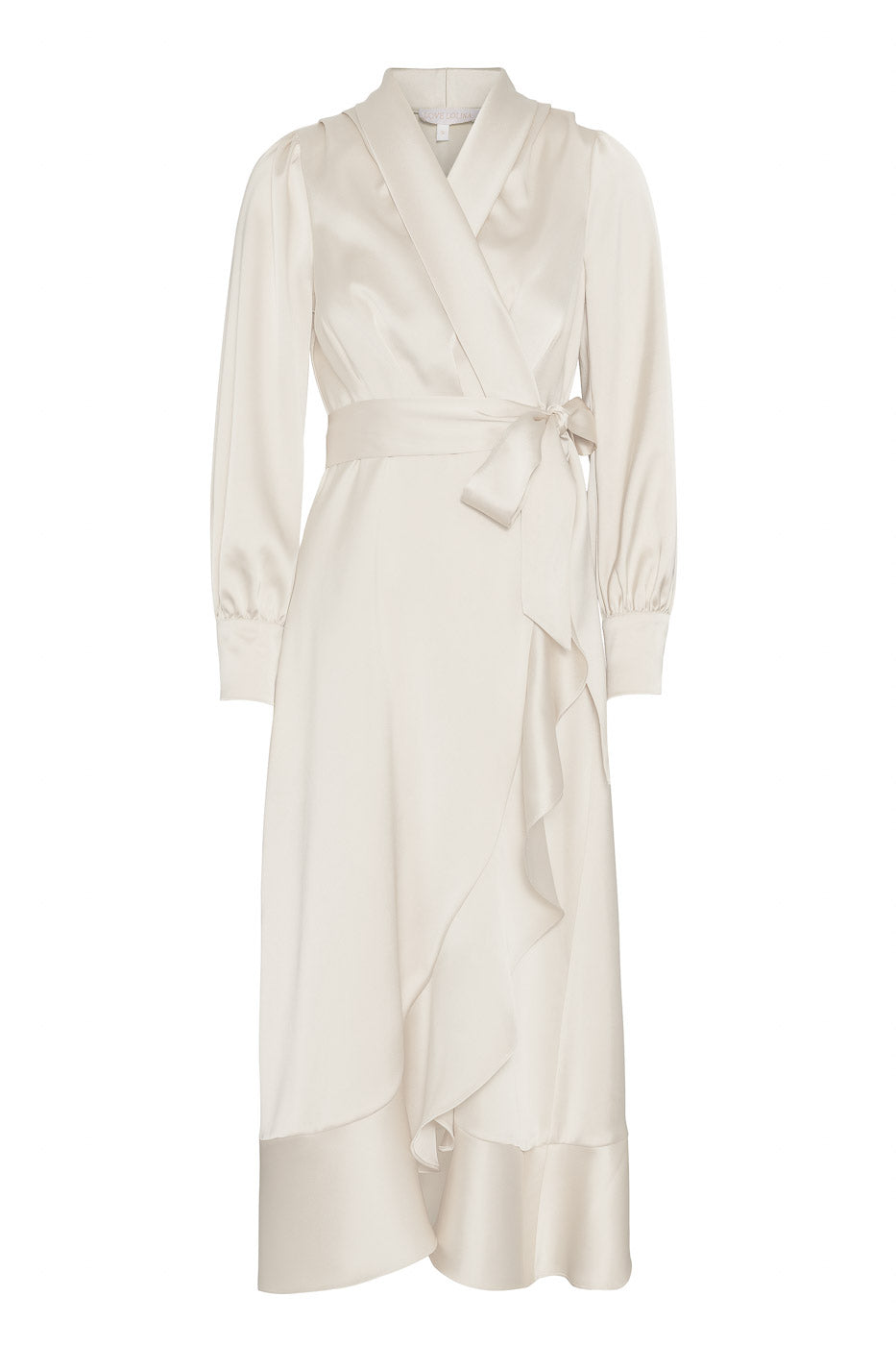 Iza Midi Dress Champagne - Cream