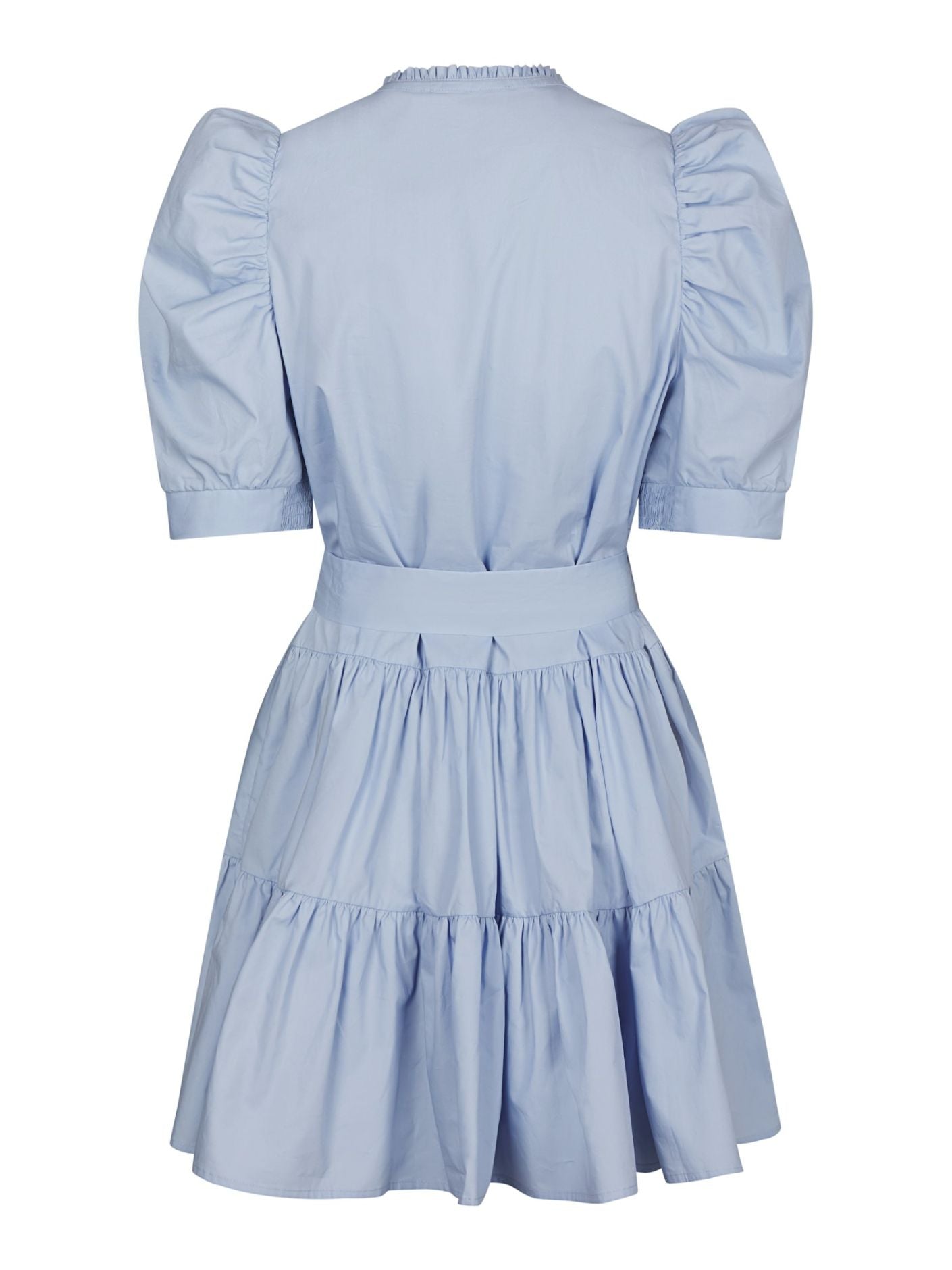 Tabbie Poplin Dress Light Blue - Sky Blue