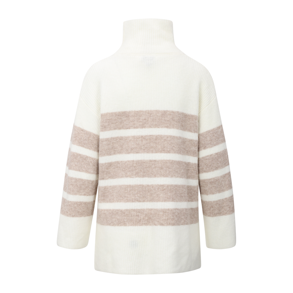 Arla turtleneck sweater - Cream