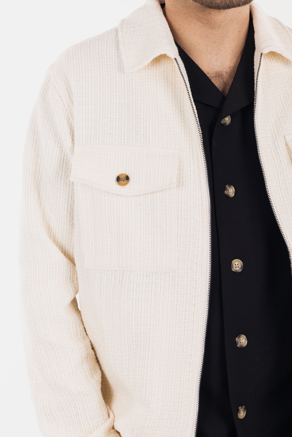 Aron Jacket - Cream