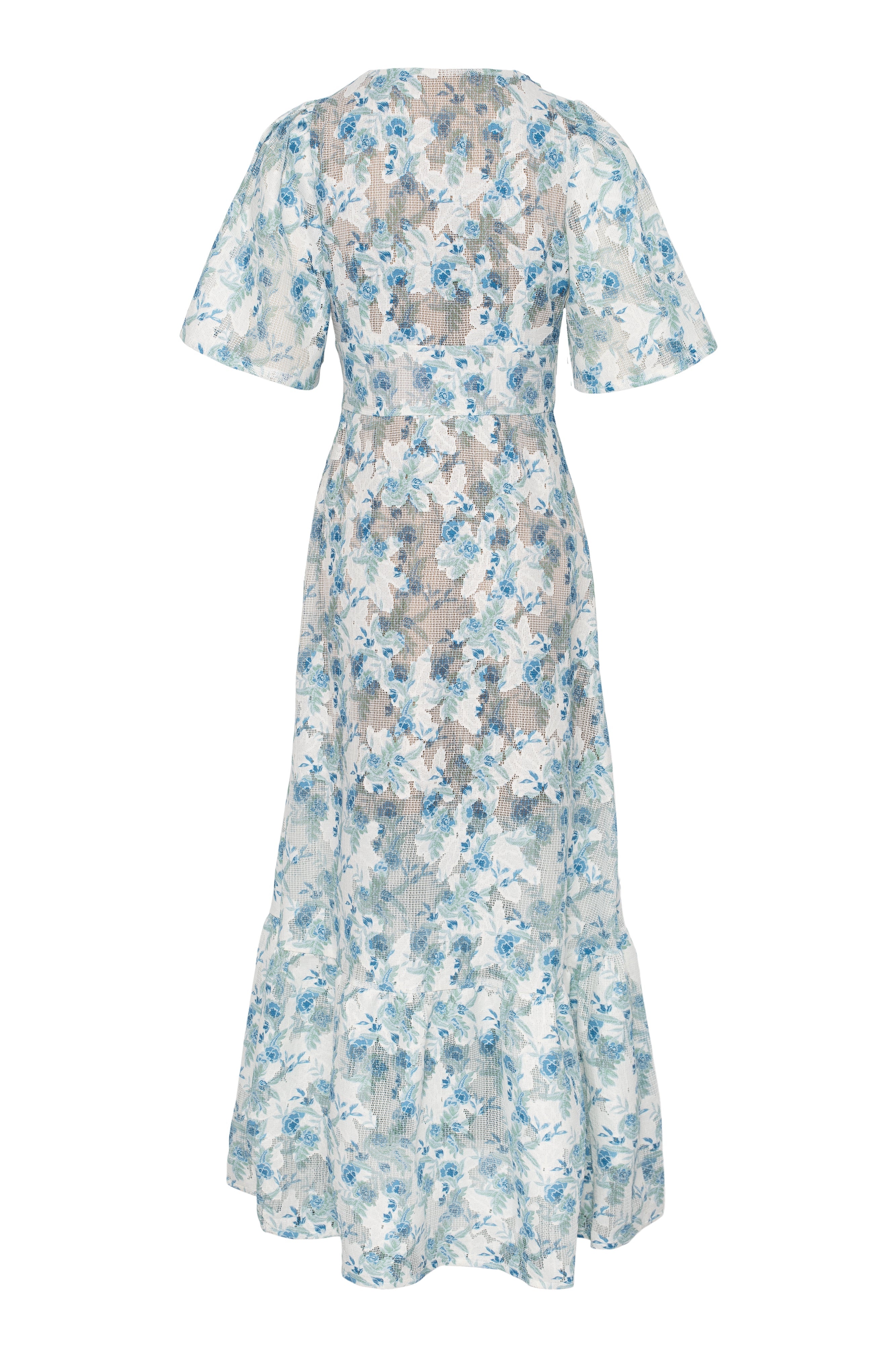 Celina Maxi Dress Blue Whisper - Sky Blue