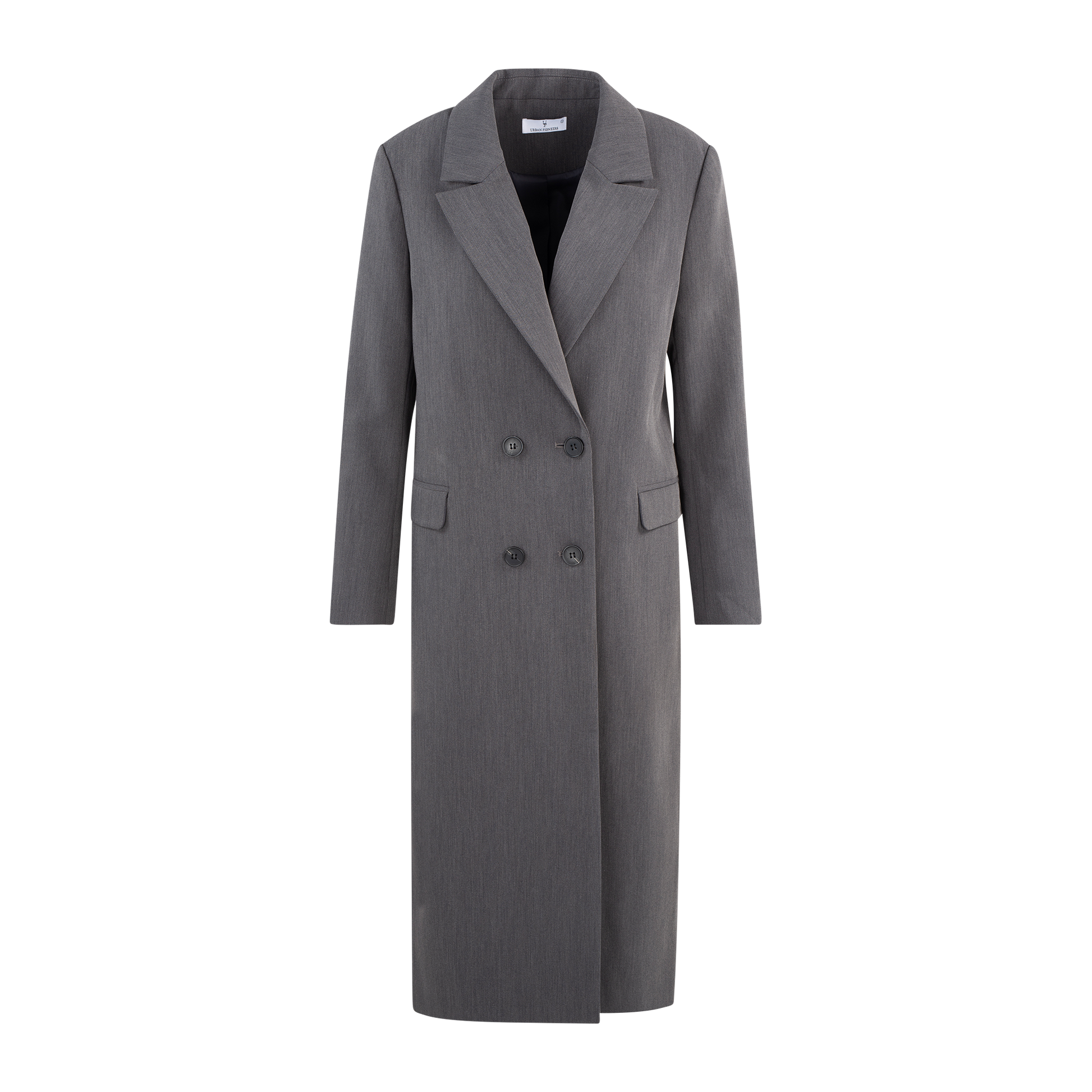 Devaki Coat - Charcoal