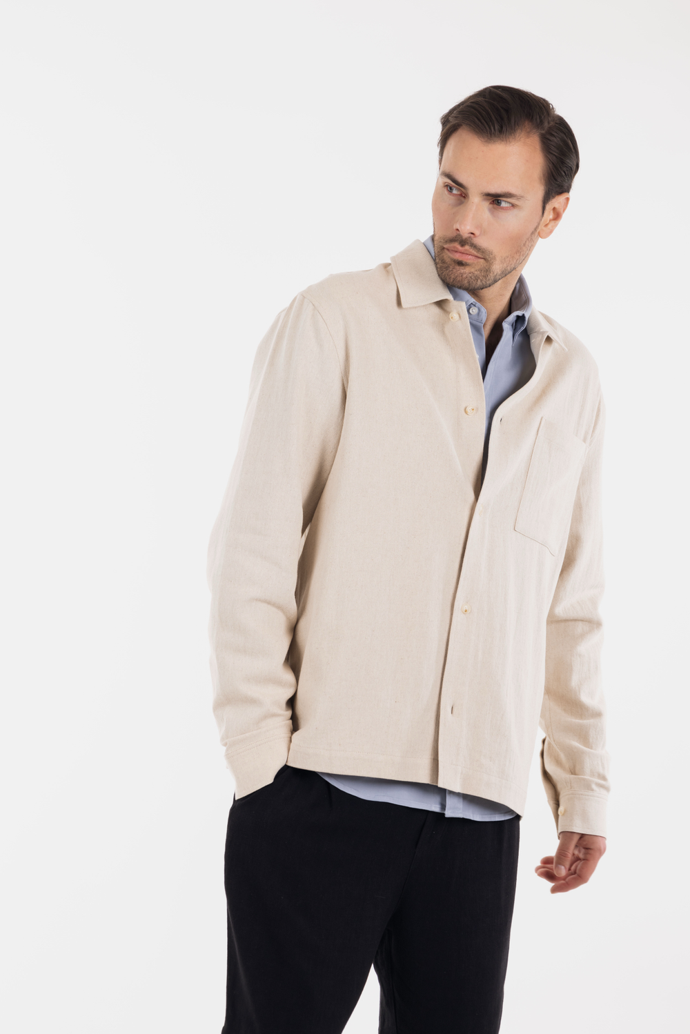 Fox Shirt - Beige