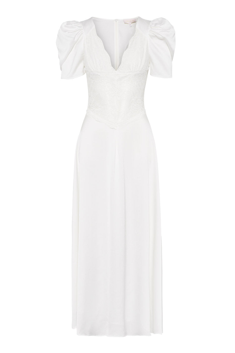 Francis Maxi Dress White - White