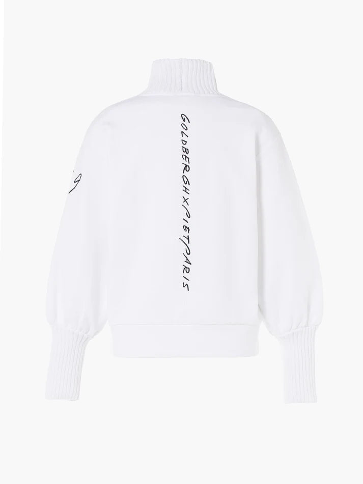 Pret A Porter Turtle Neck Sweater White - White