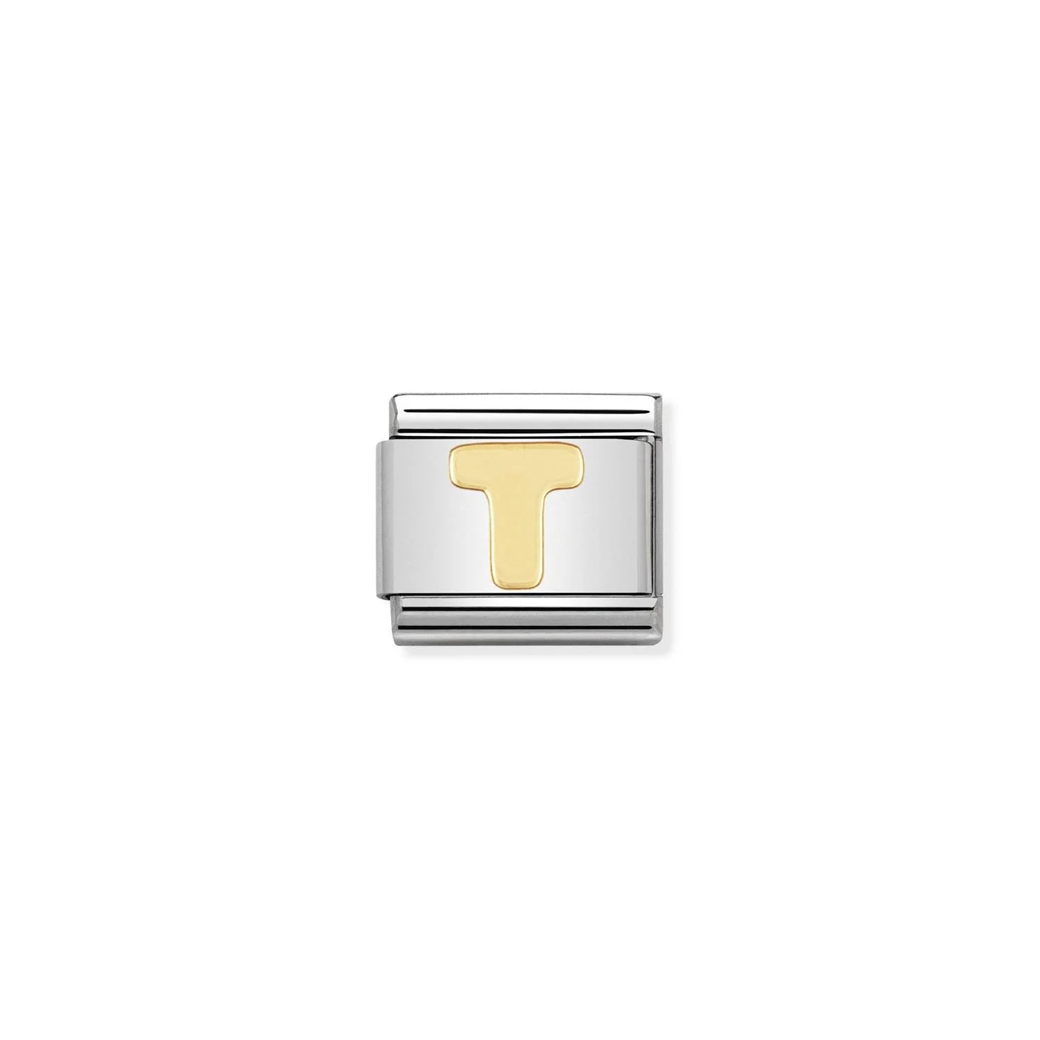 Letter T Gold - Silver