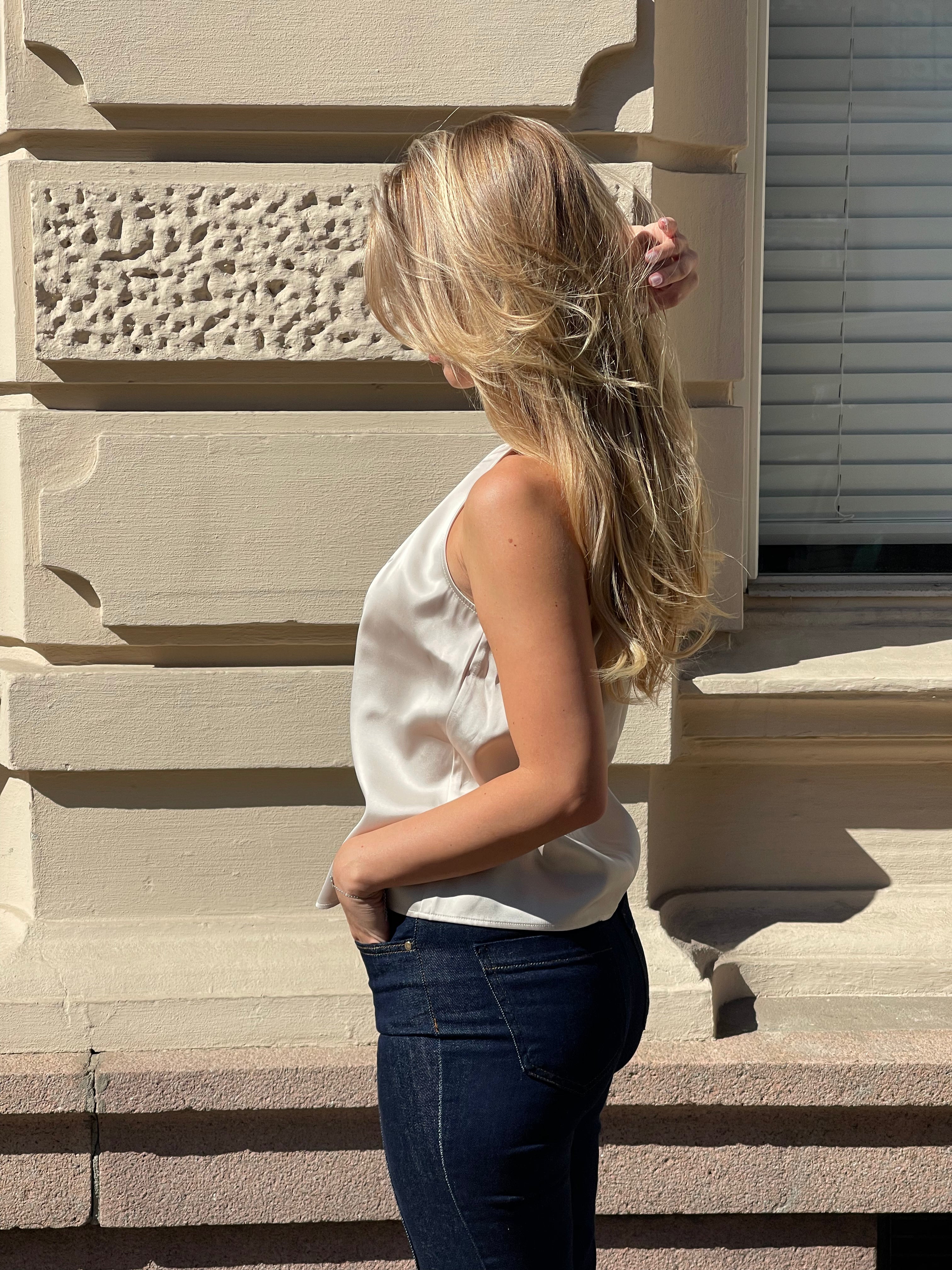 Lupita Top Champagne - Cream