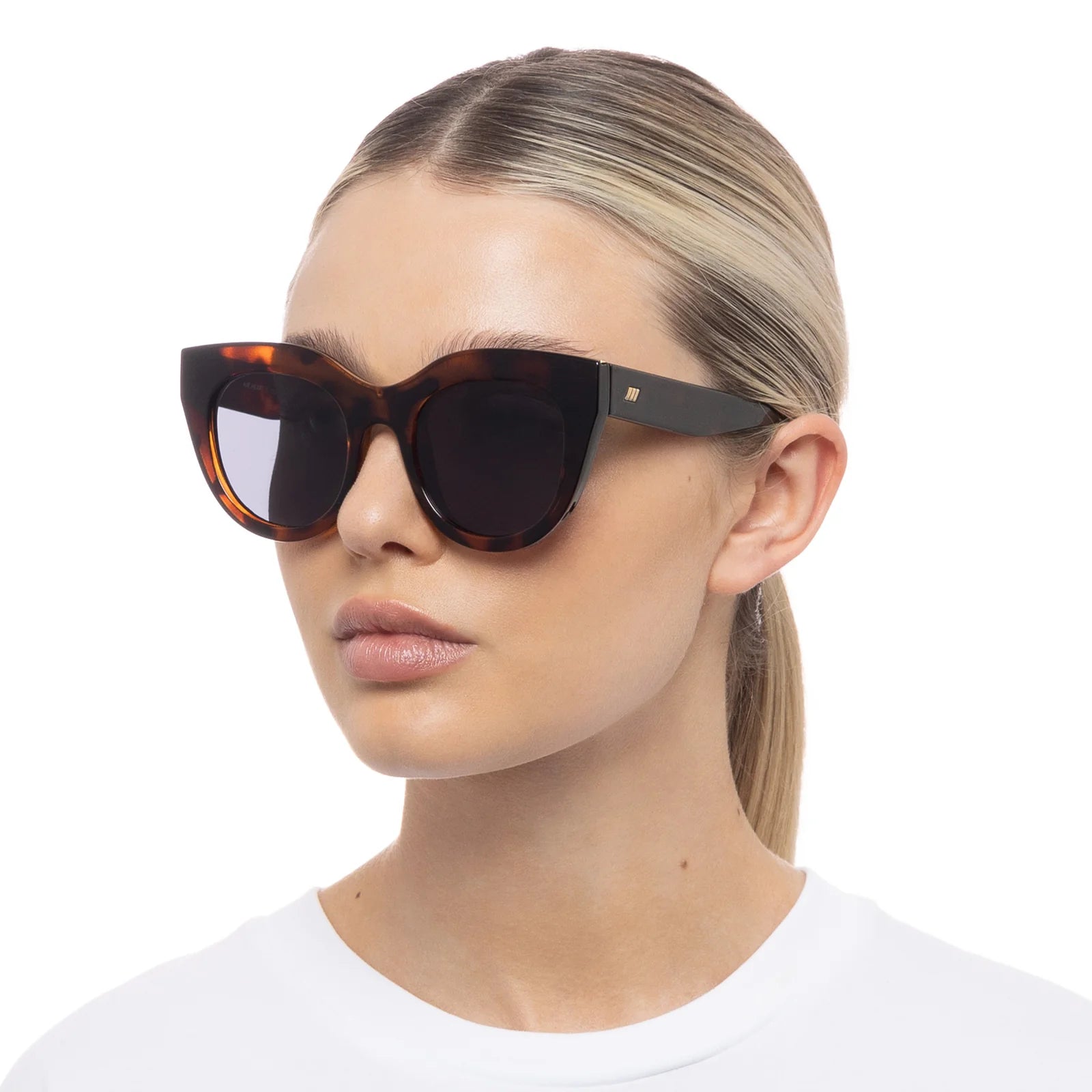 Air Heart Tortoise 2028 Sunglasses - Chocolate