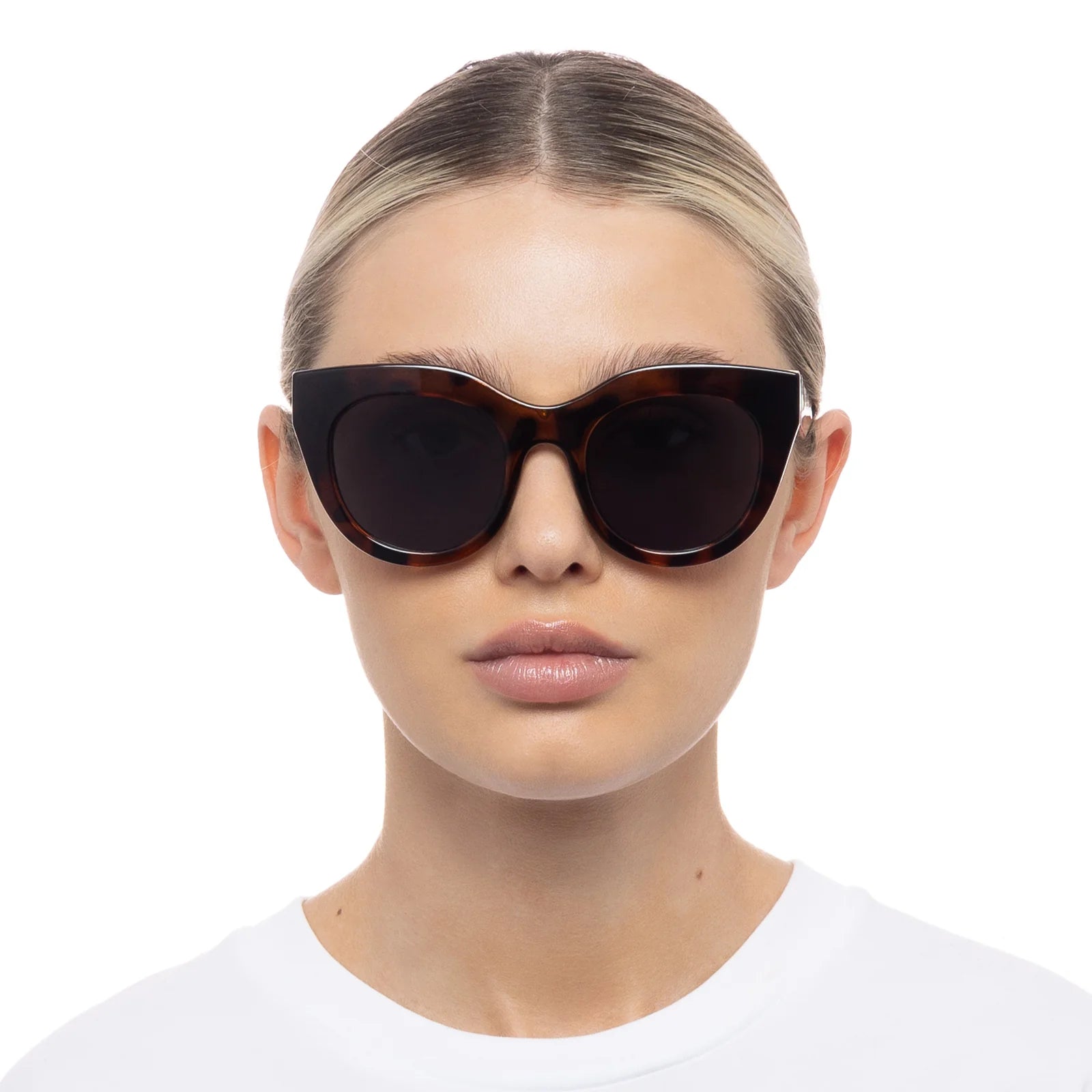 Air Heart Tortoise 2028 Sunglasses - Chocolate