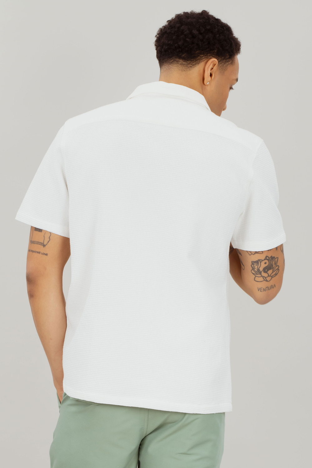 Lucas SS Shirt - Cream