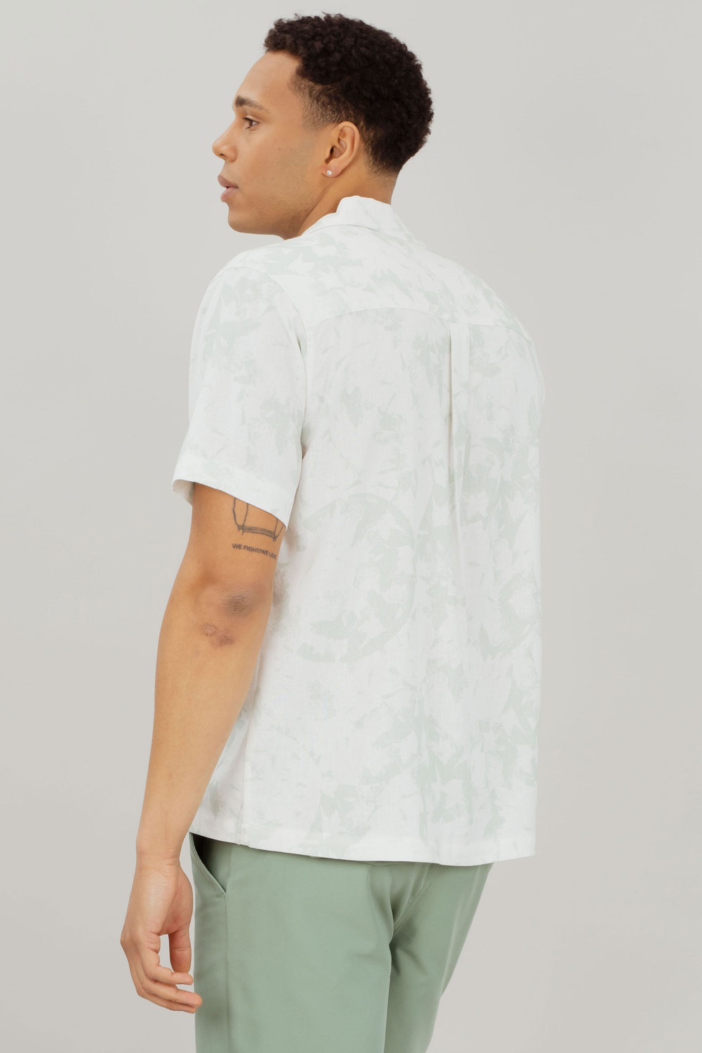 Luciano SS shirt - Sage