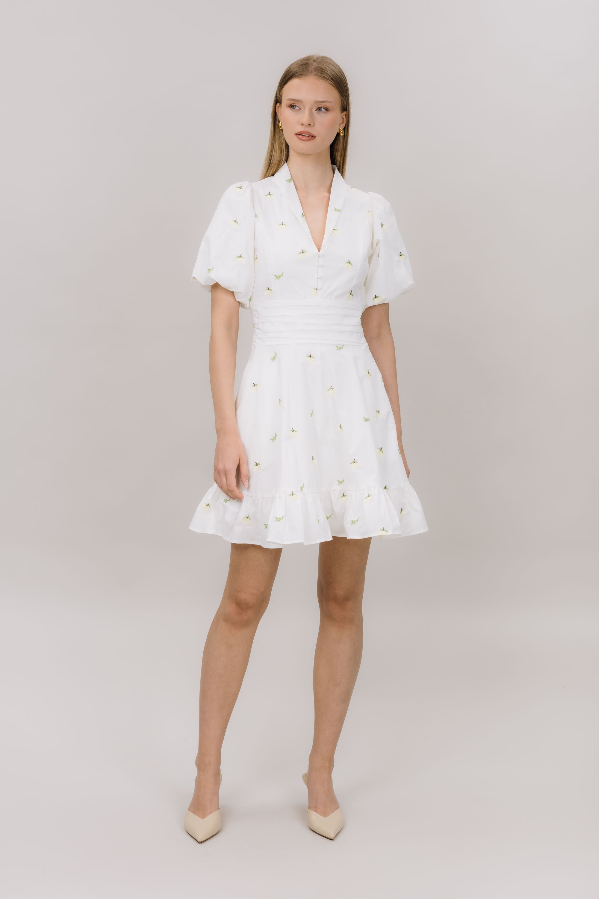 Makayla Dress - Sky Blue