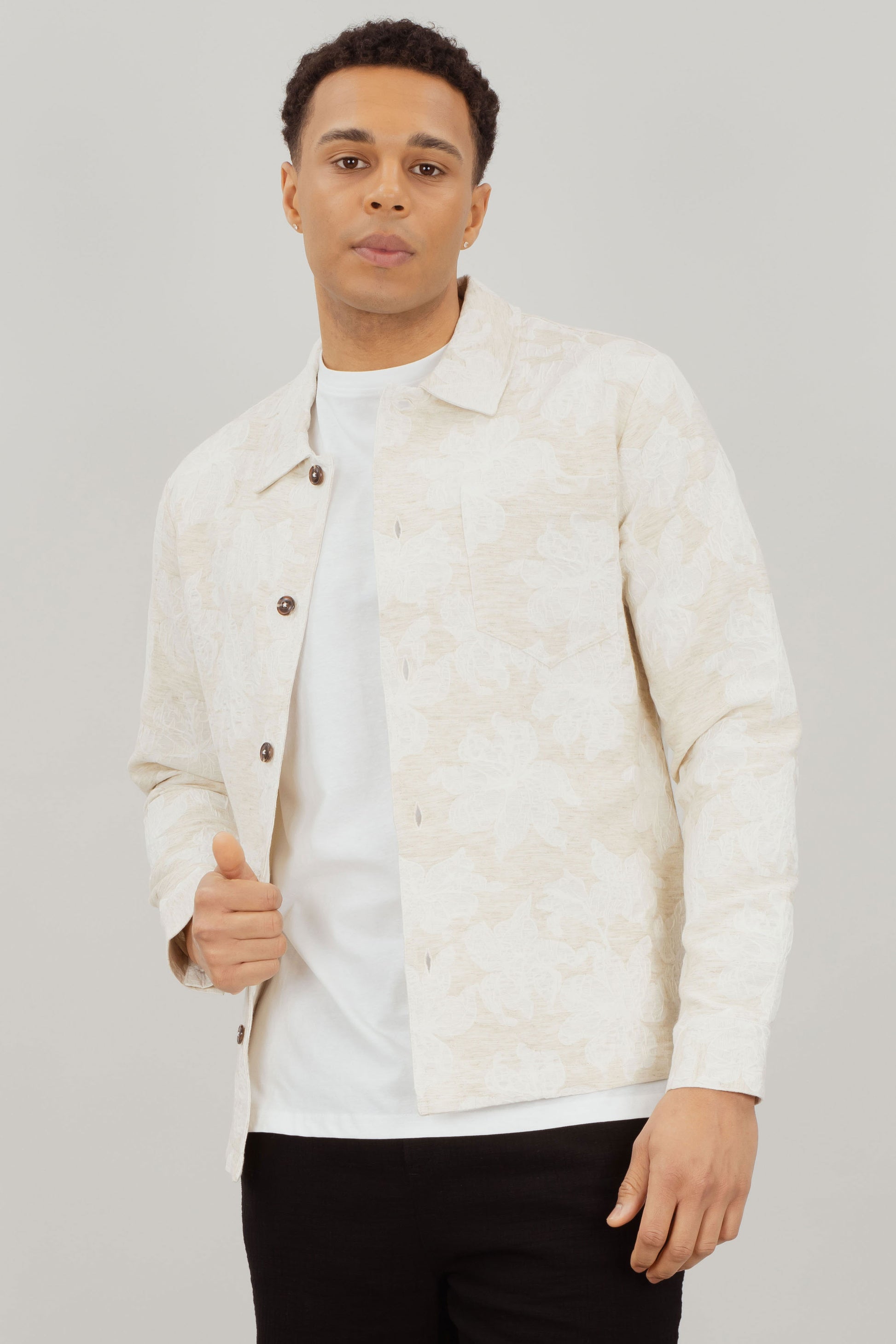 Maurice Overshirt - Cream