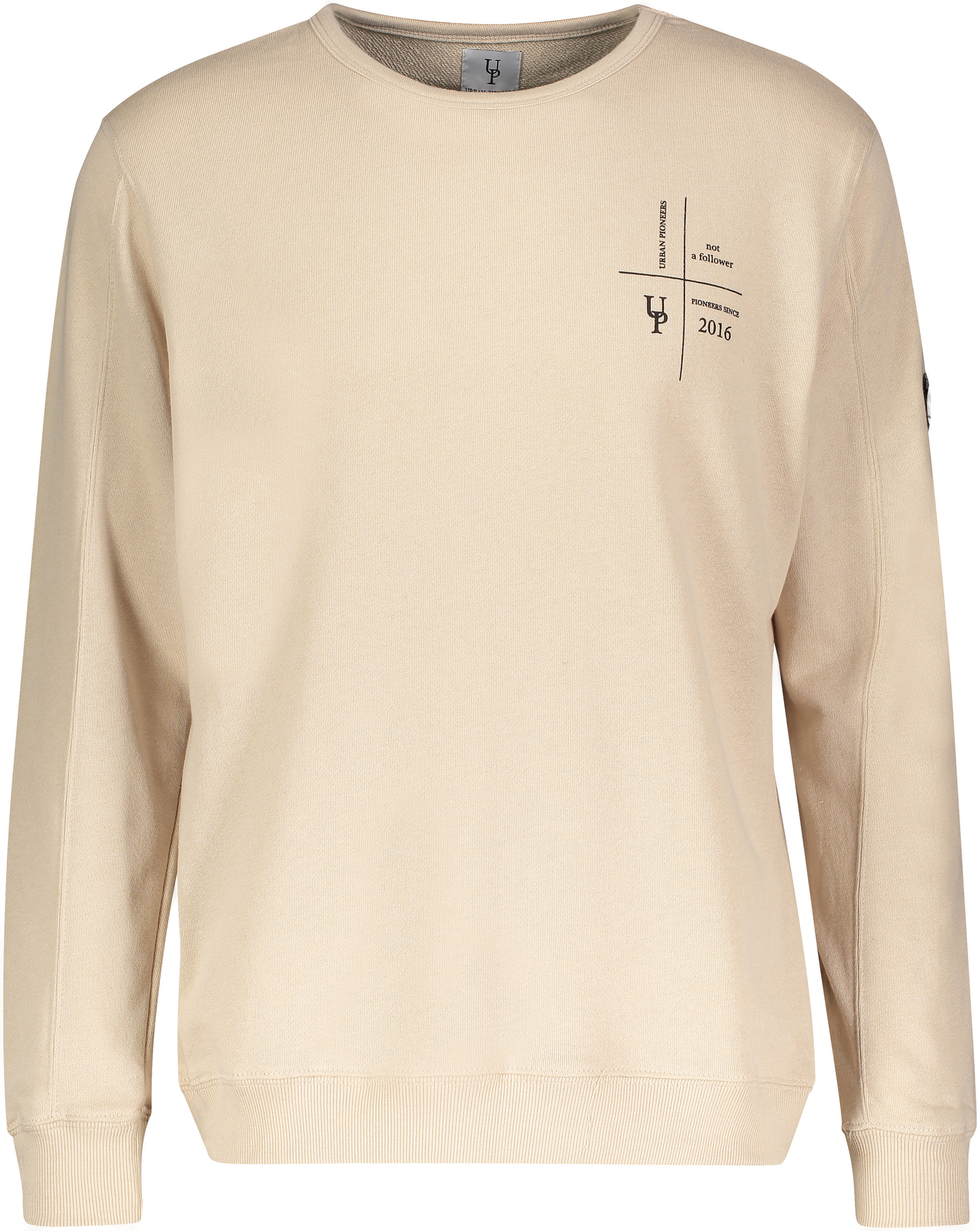 Onkel Crew Neck Sweater - Beige