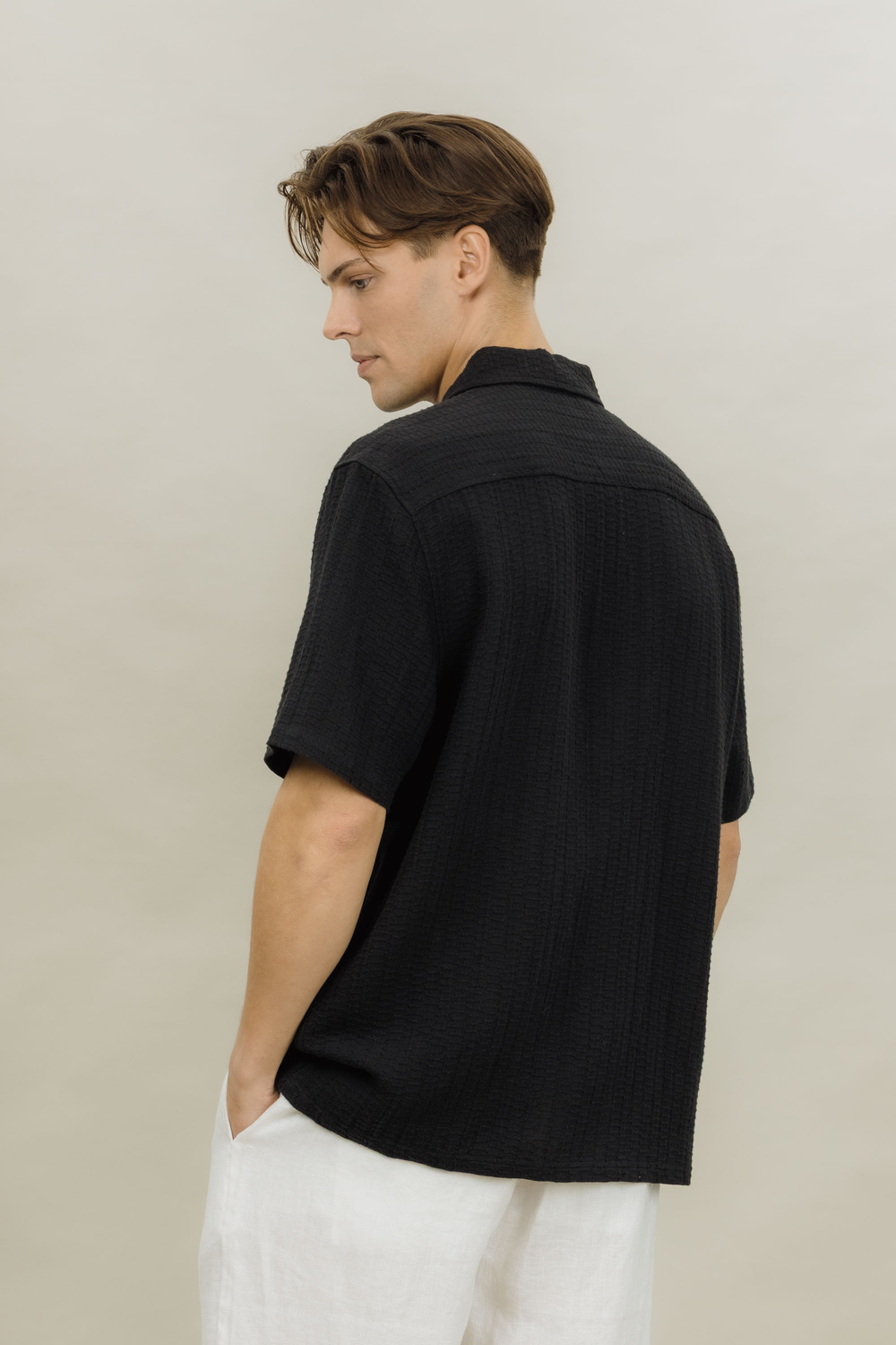 Reggie SS Shirt - Black