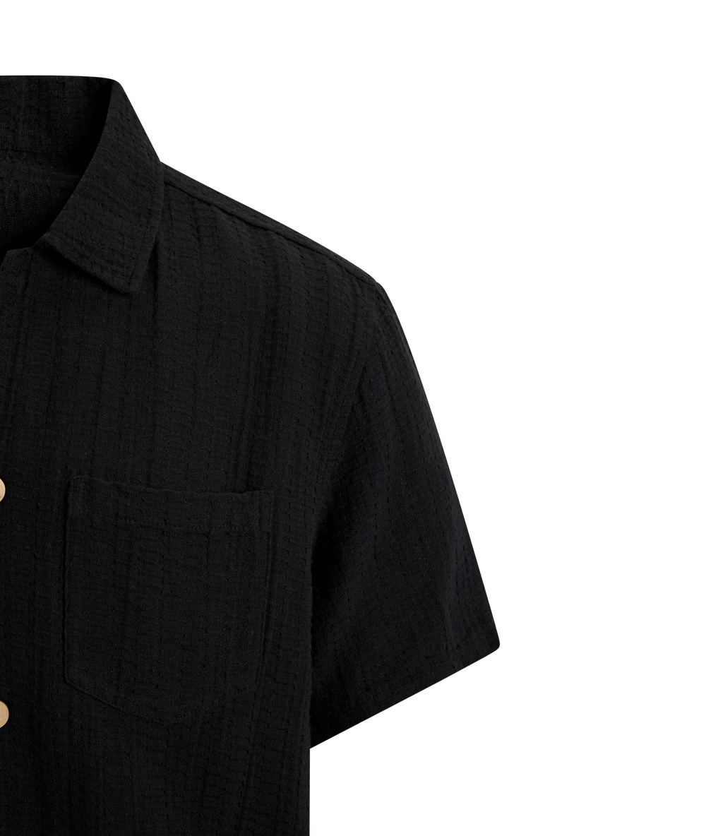 Reggie SS Shirt - Black