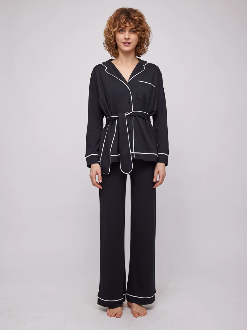 Blair Pajama Set Navy - Navy