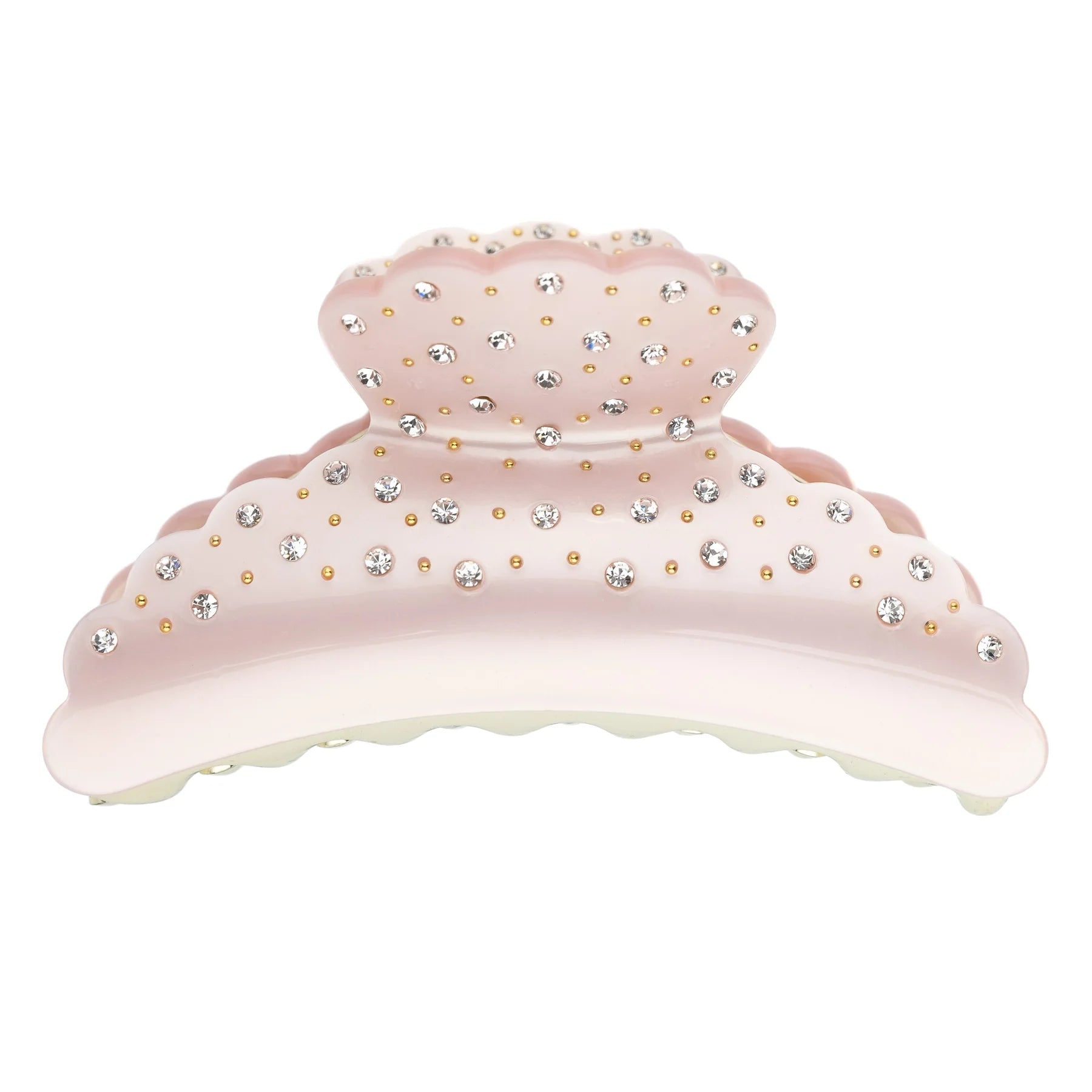 Crystal Hair Claw X Large Pale Rose - Pink