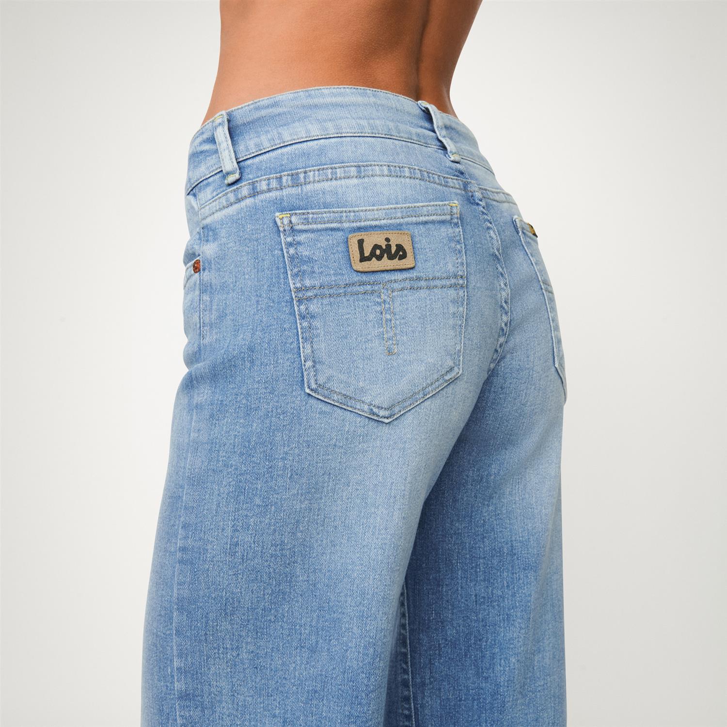 Lorna Hypersoft Stone Summer Jeans - Sky Blue