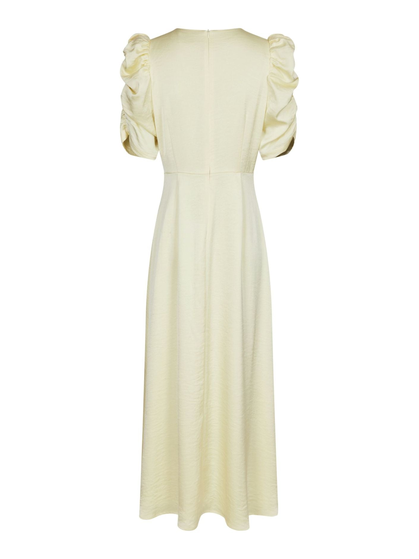 Benuti Solid Dress Light Yellow - Cream