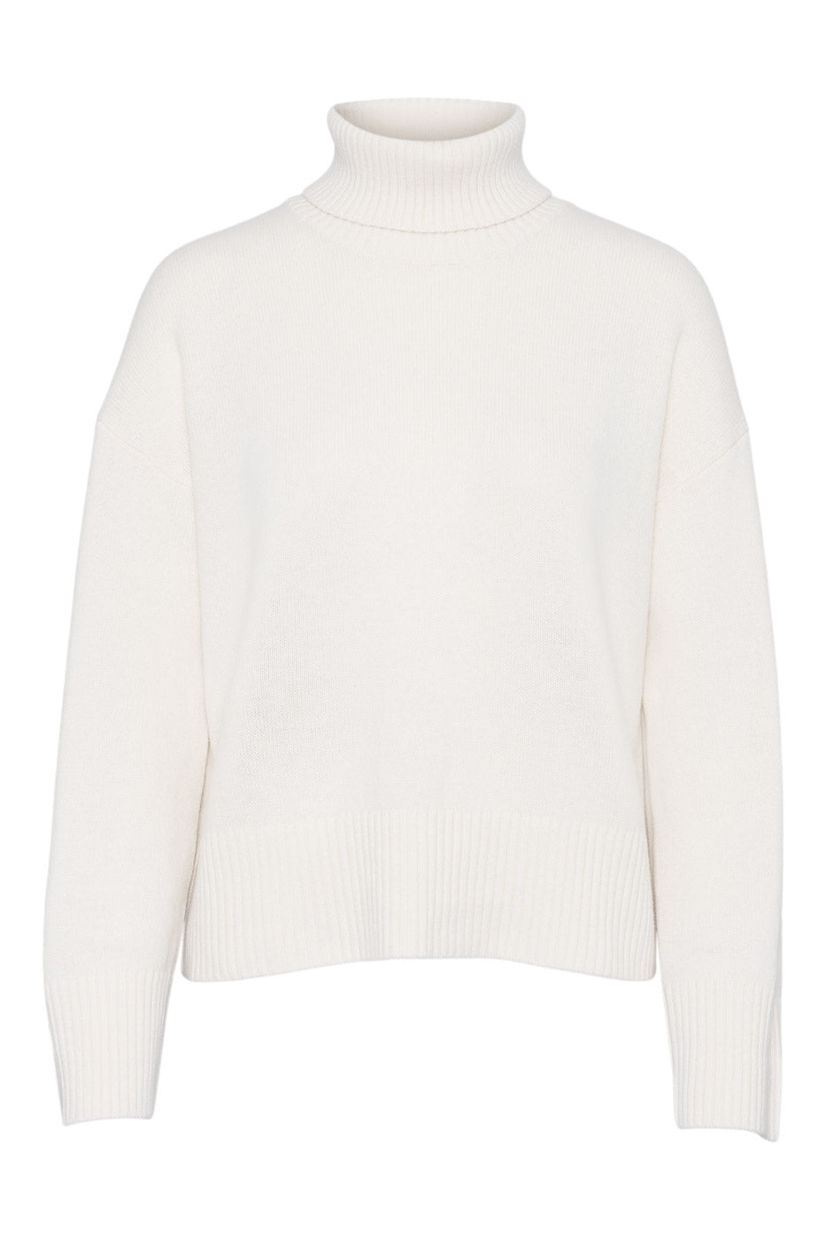 Megan Turtleneck White - White