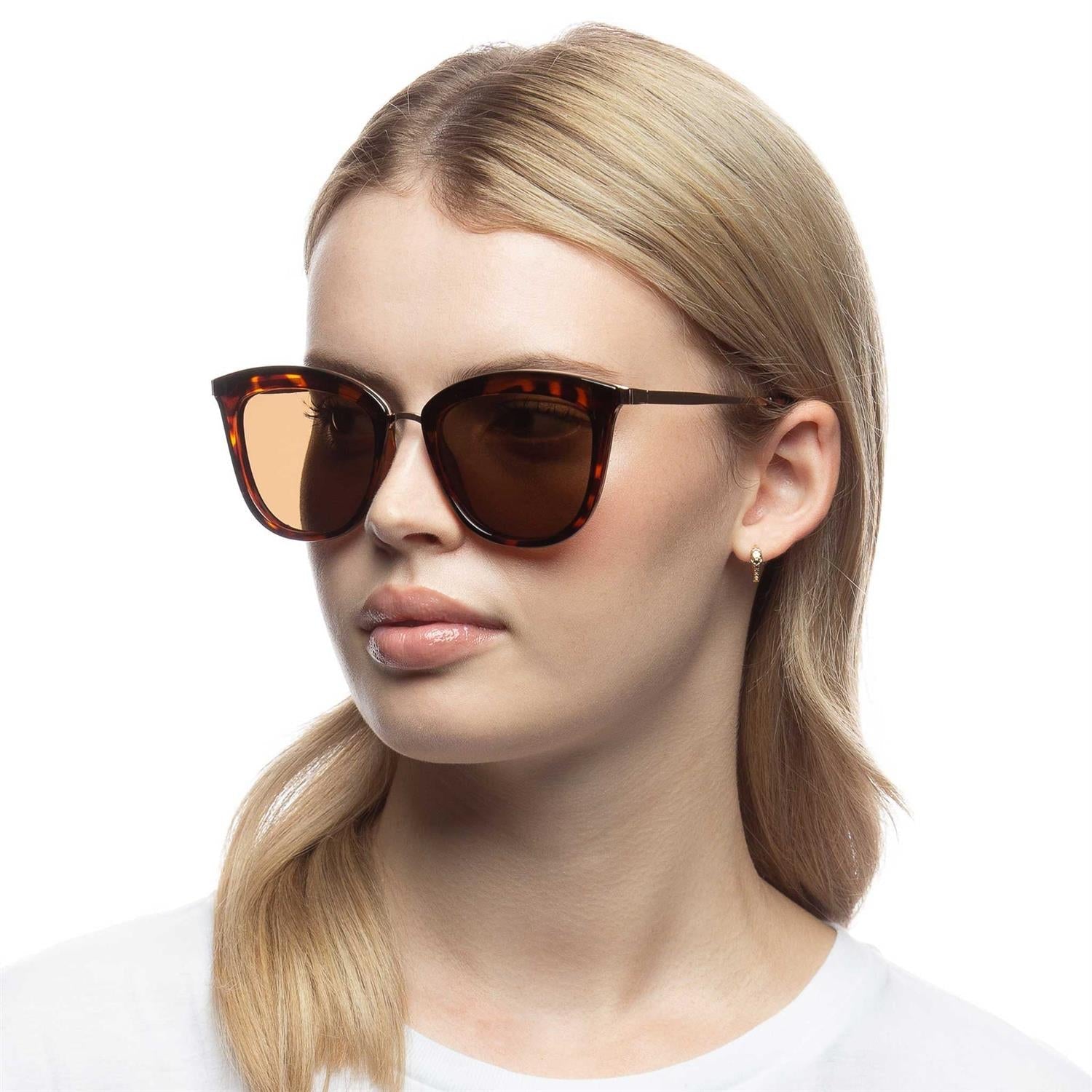 Caliente Tort With Brown Mono Lens Sunglasses - Chocolate