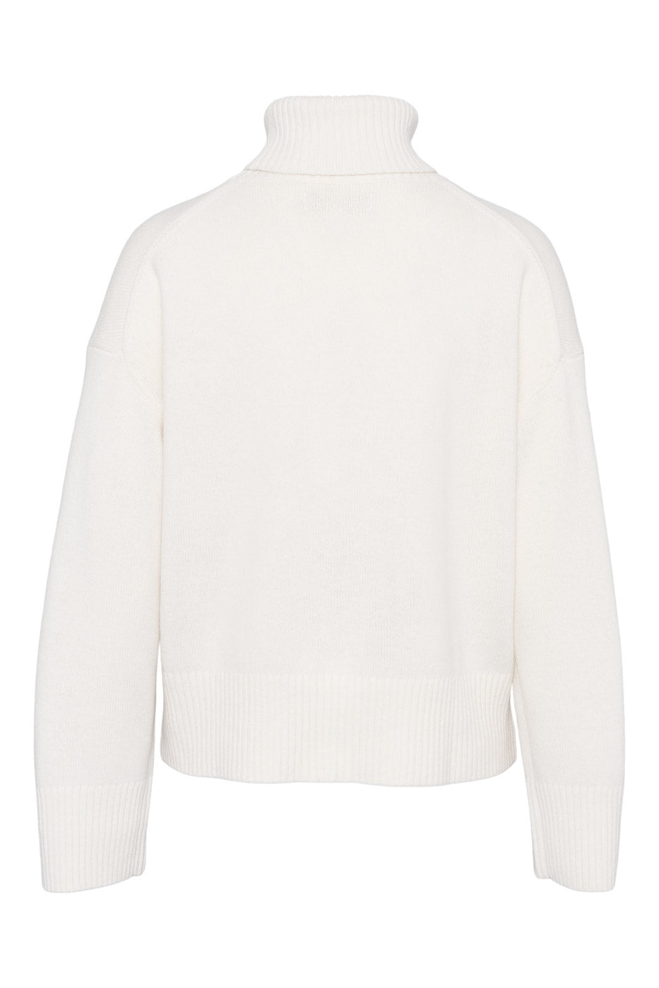 Megan Turtleneck White - White