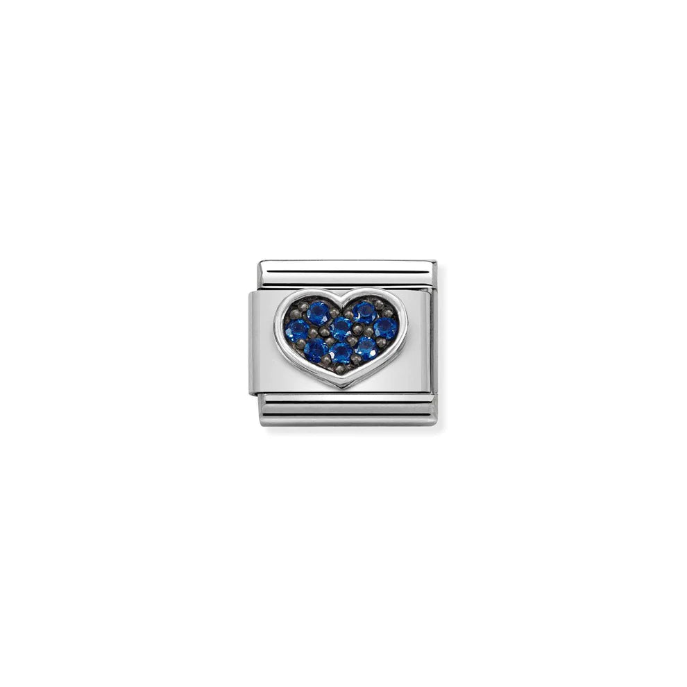 Blue Heart Silver - Silver