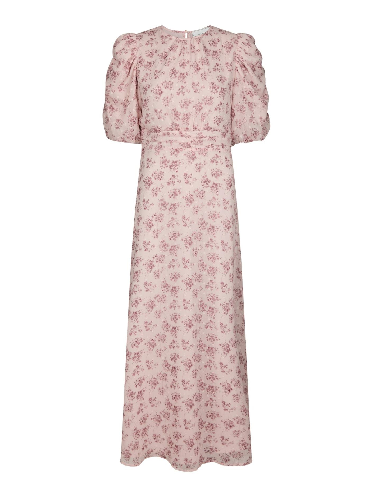 Kikka Chiffon Flower Dress Rose - Pink