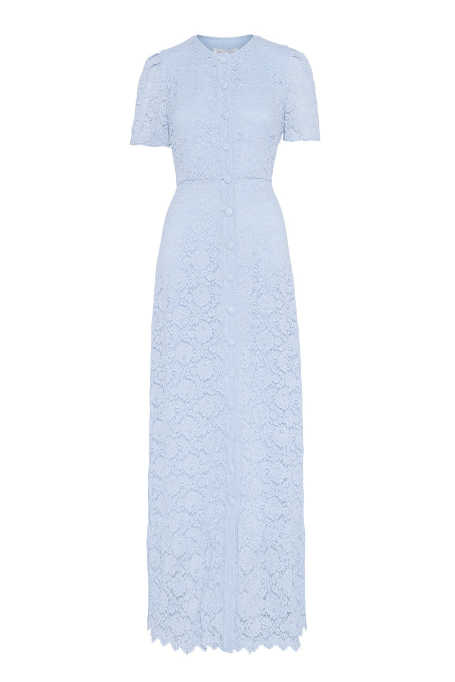 Stassie Maxi Dress Summerlace Sky - Sky Blue