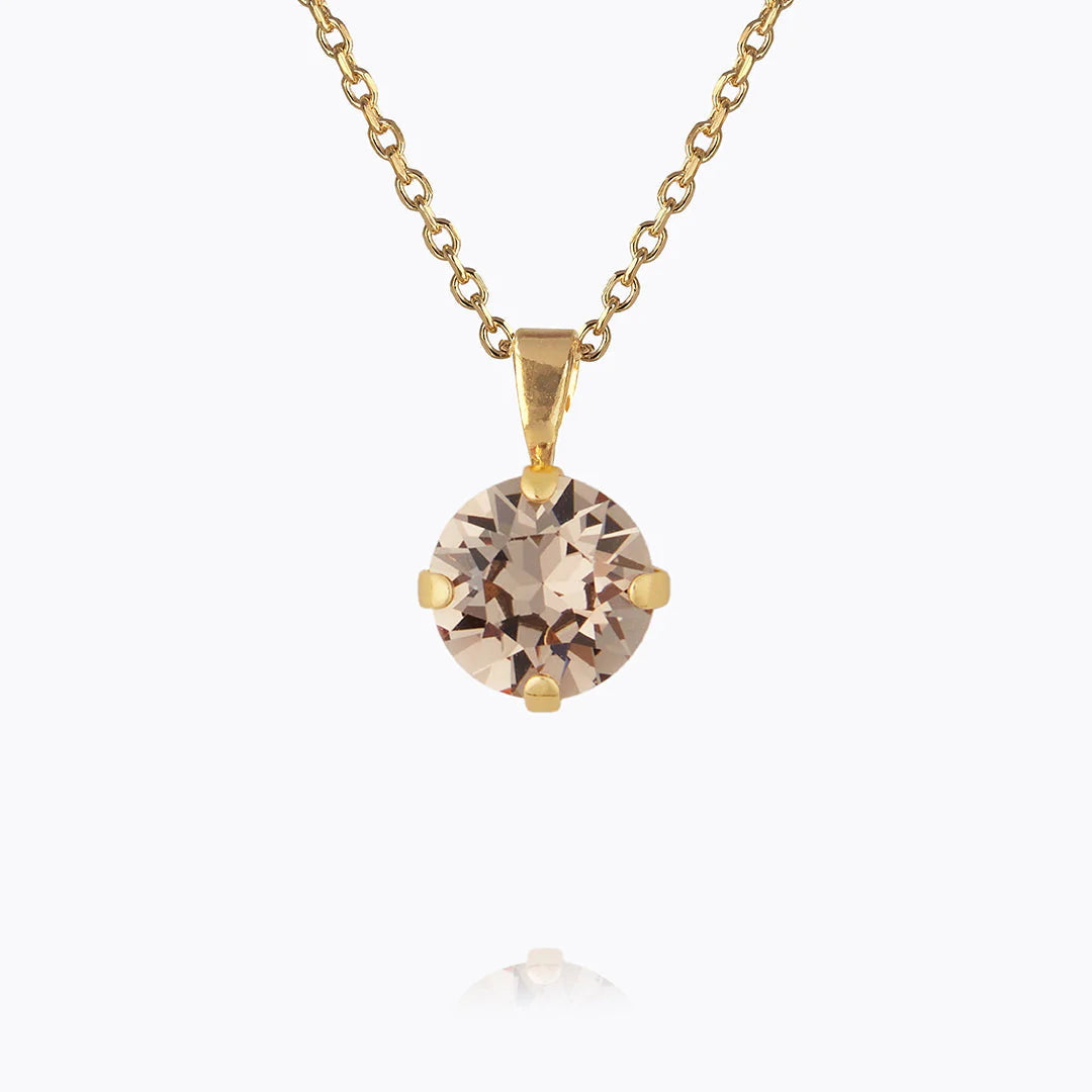 Classic Petite Necklace Gold Greige - Gold