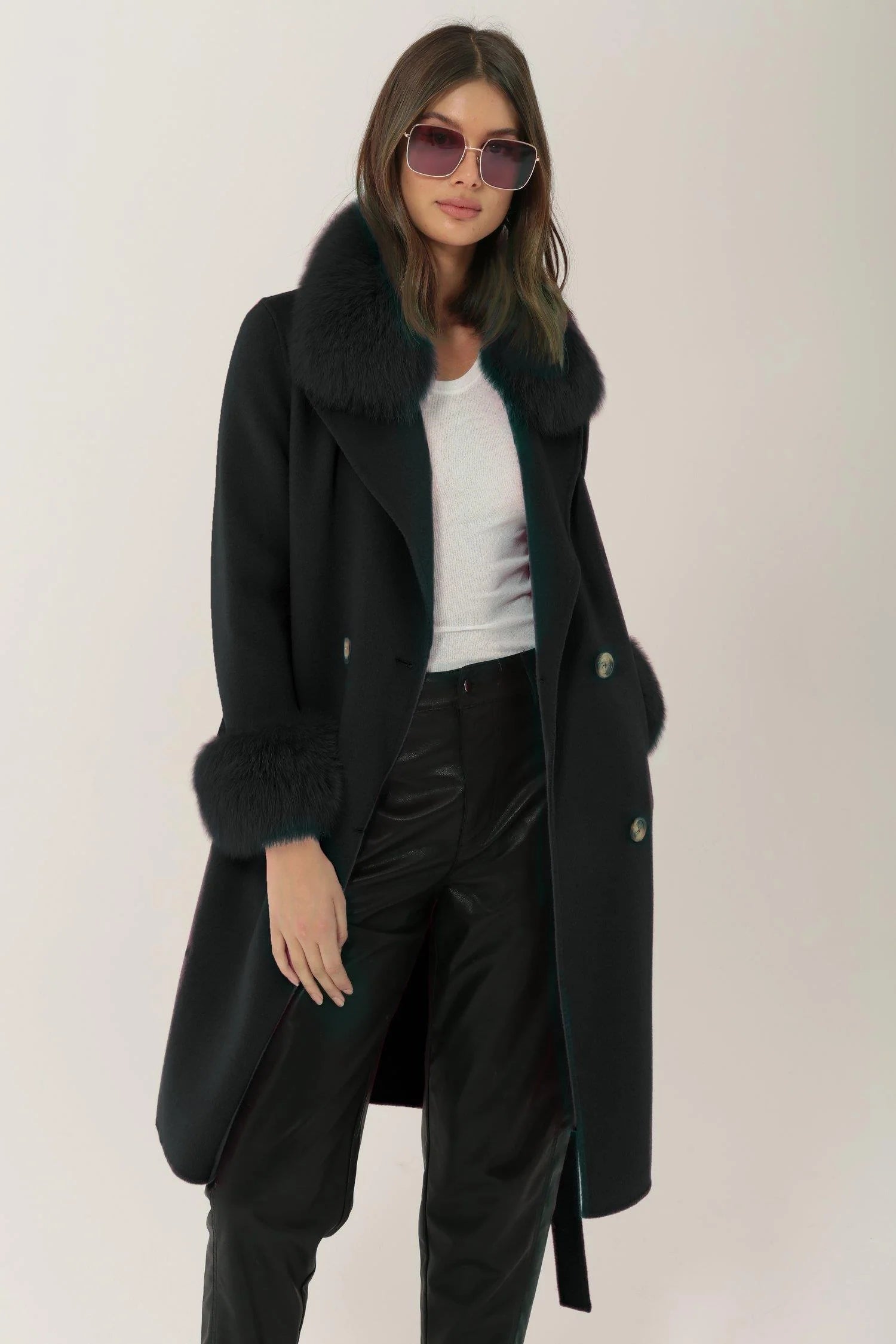 Marta Coat Black - Black