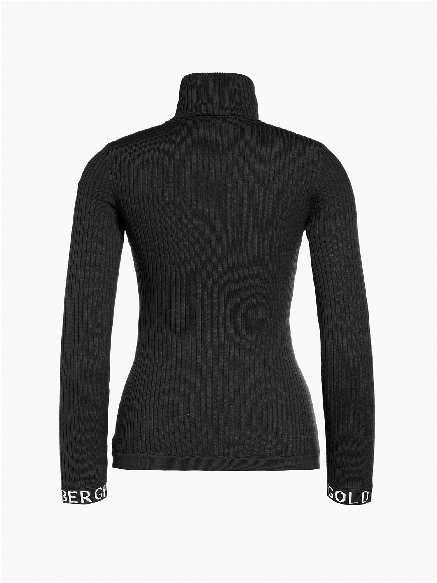 Mira Long Sleeve Knit Sweater Black - Black